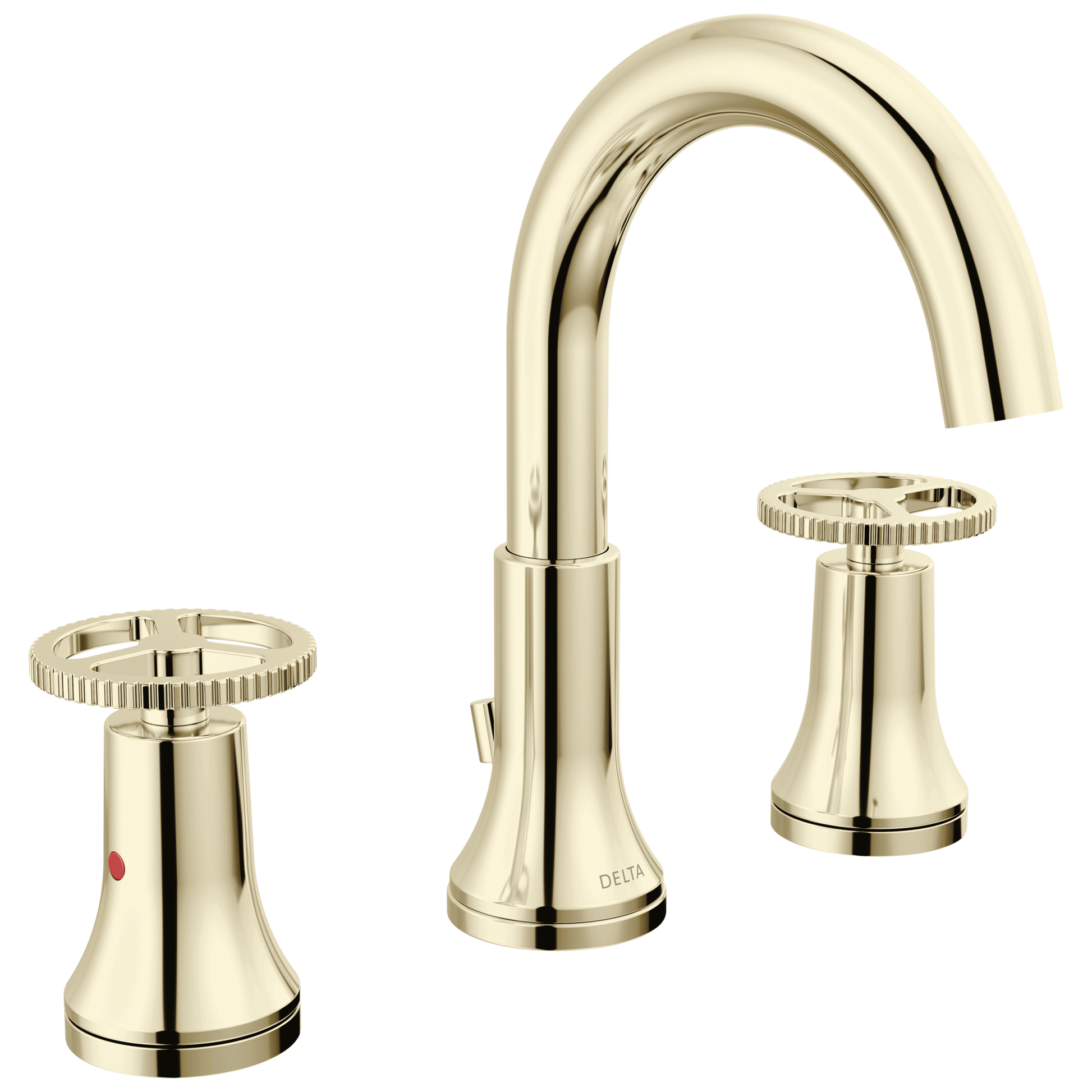 Delta Trinsic 3558 Two Handle Widespread Bathroom Faucet - Polished Nickel