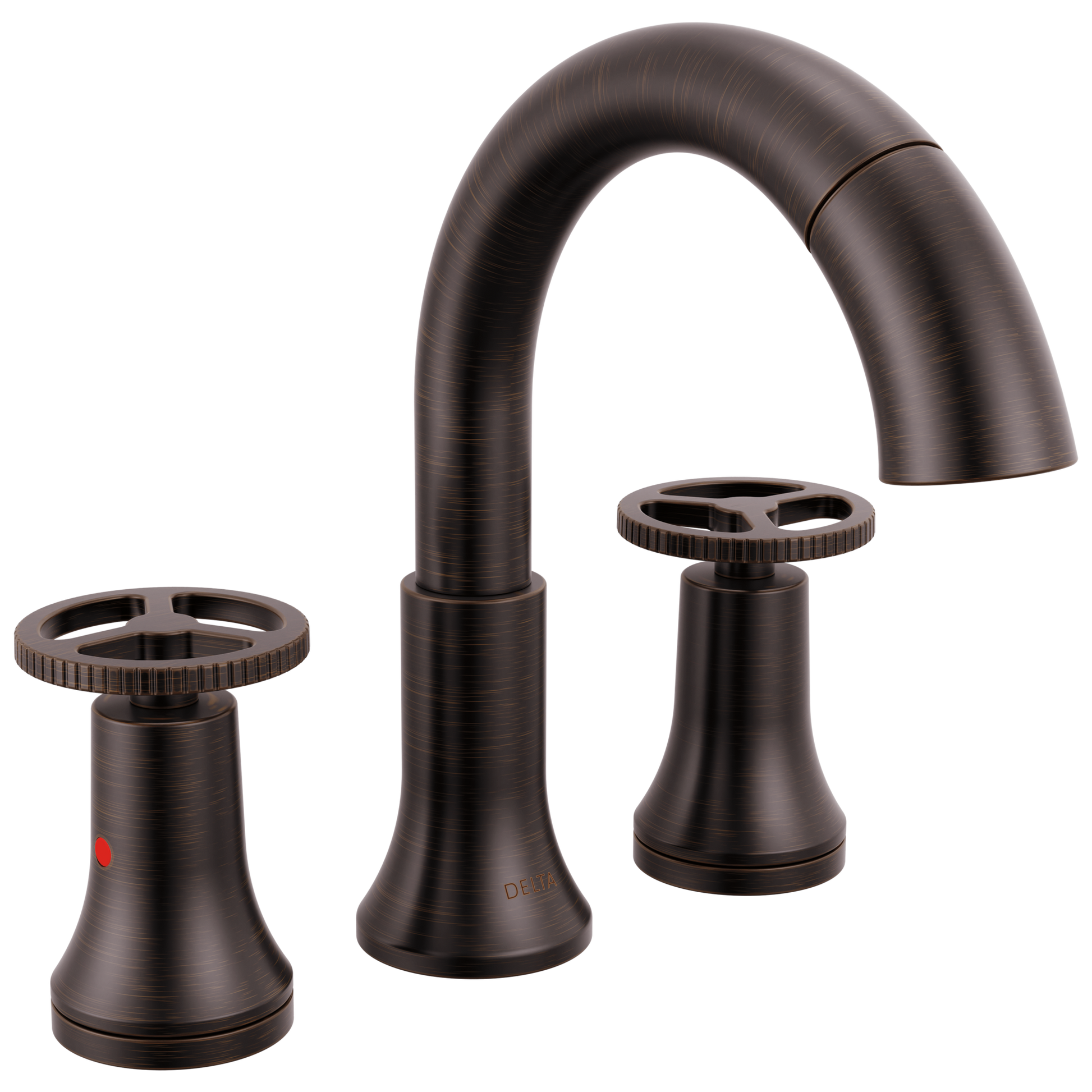 Delta Trinsic 3558 Two Handle Widespread Pull Down Bathroom Faucet - Venetian Bronze