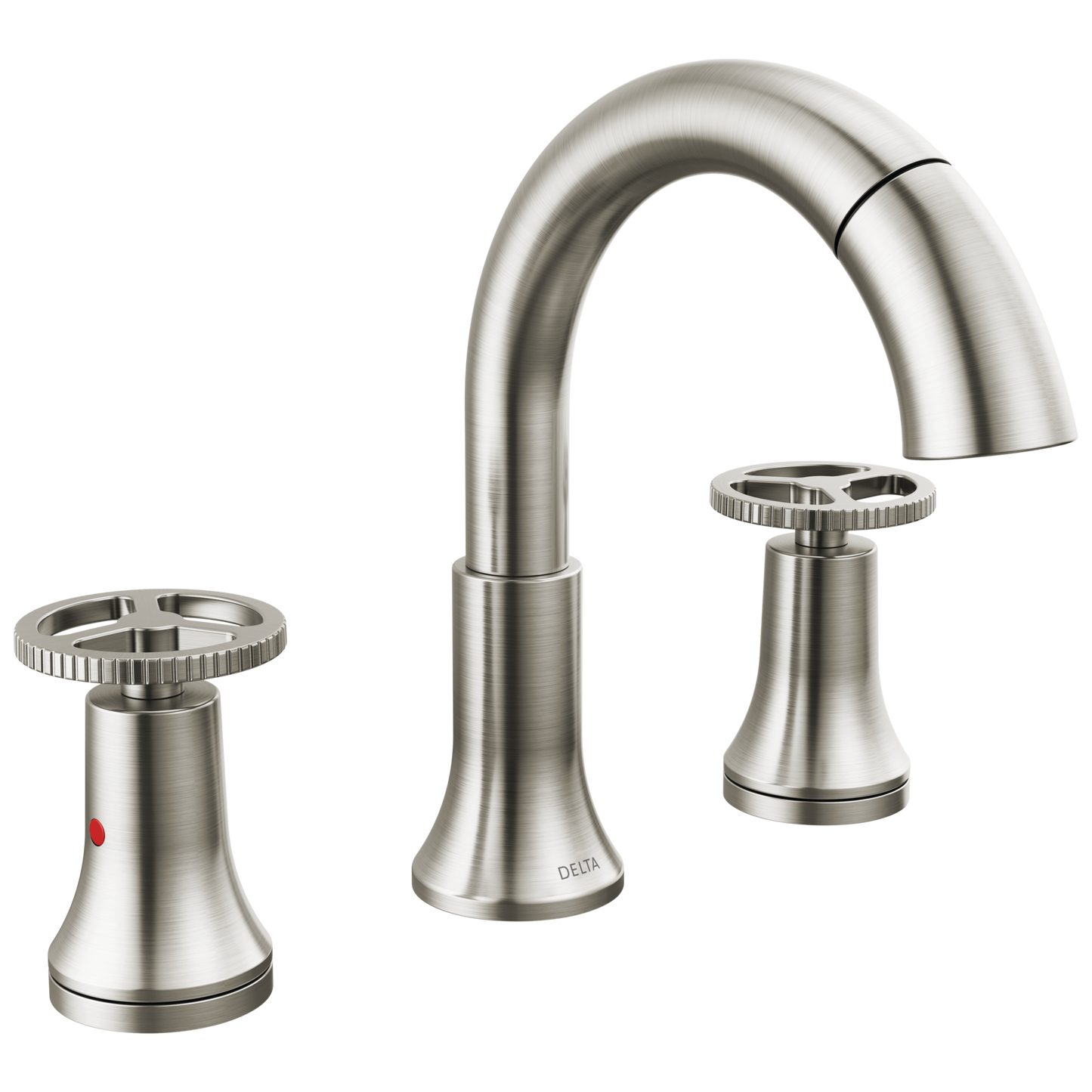 Delta Trinsic 3558 Two Handle Widespread Pull Down Bathroom Faucet - Stainless