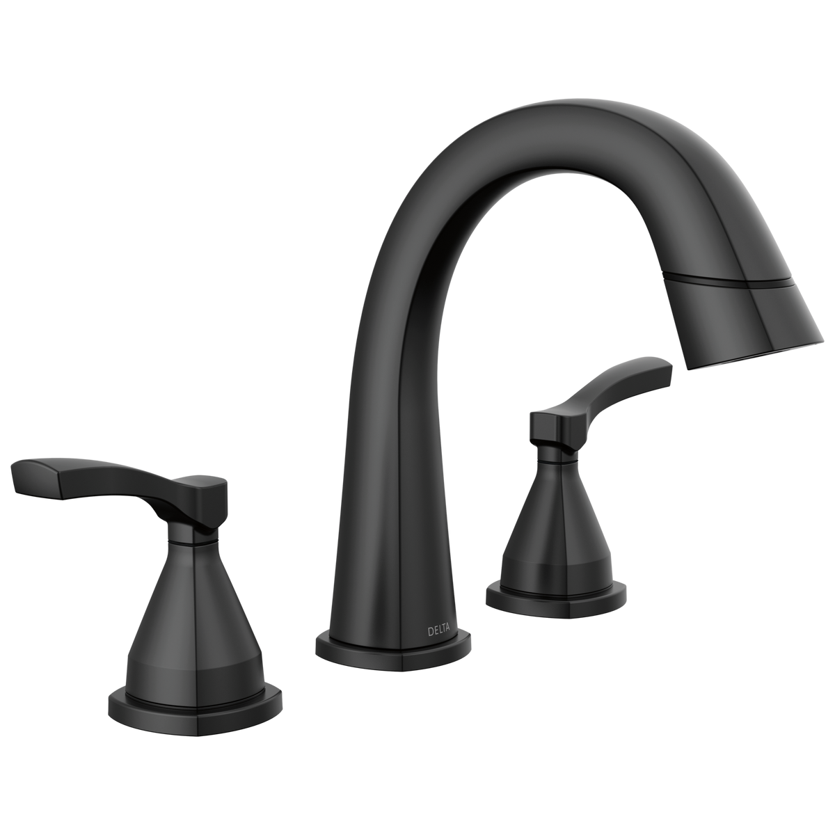Delta Stryke 35775 Two Handle Widespread Pull Down Bathroom Faucet