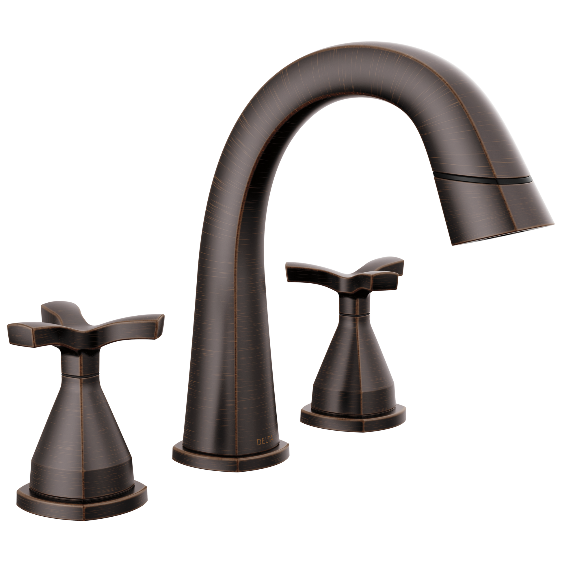 Two Handle Widespread Pull Down Bathroom Faucet
