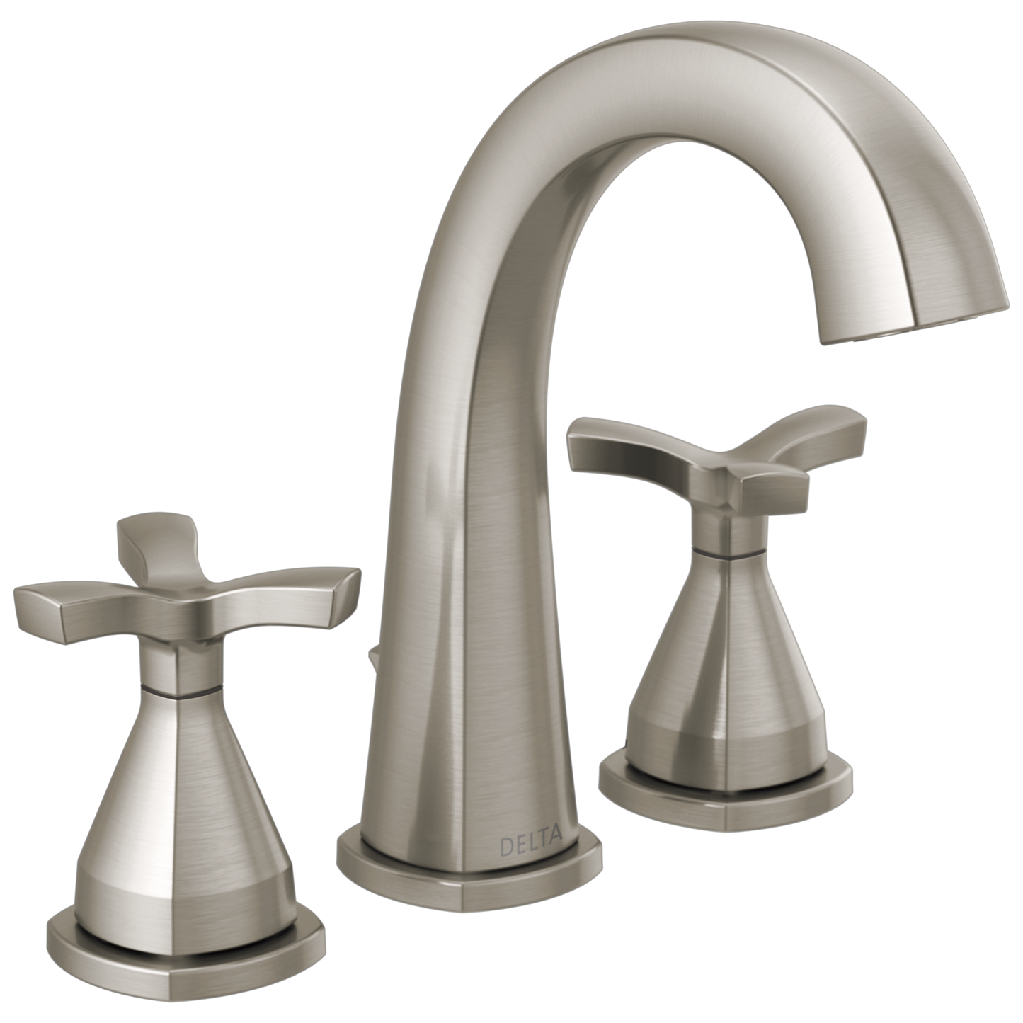 Delta Stryke 357756 Two Handle Widespread Bathroom Faucet - Lumicoat Stainless