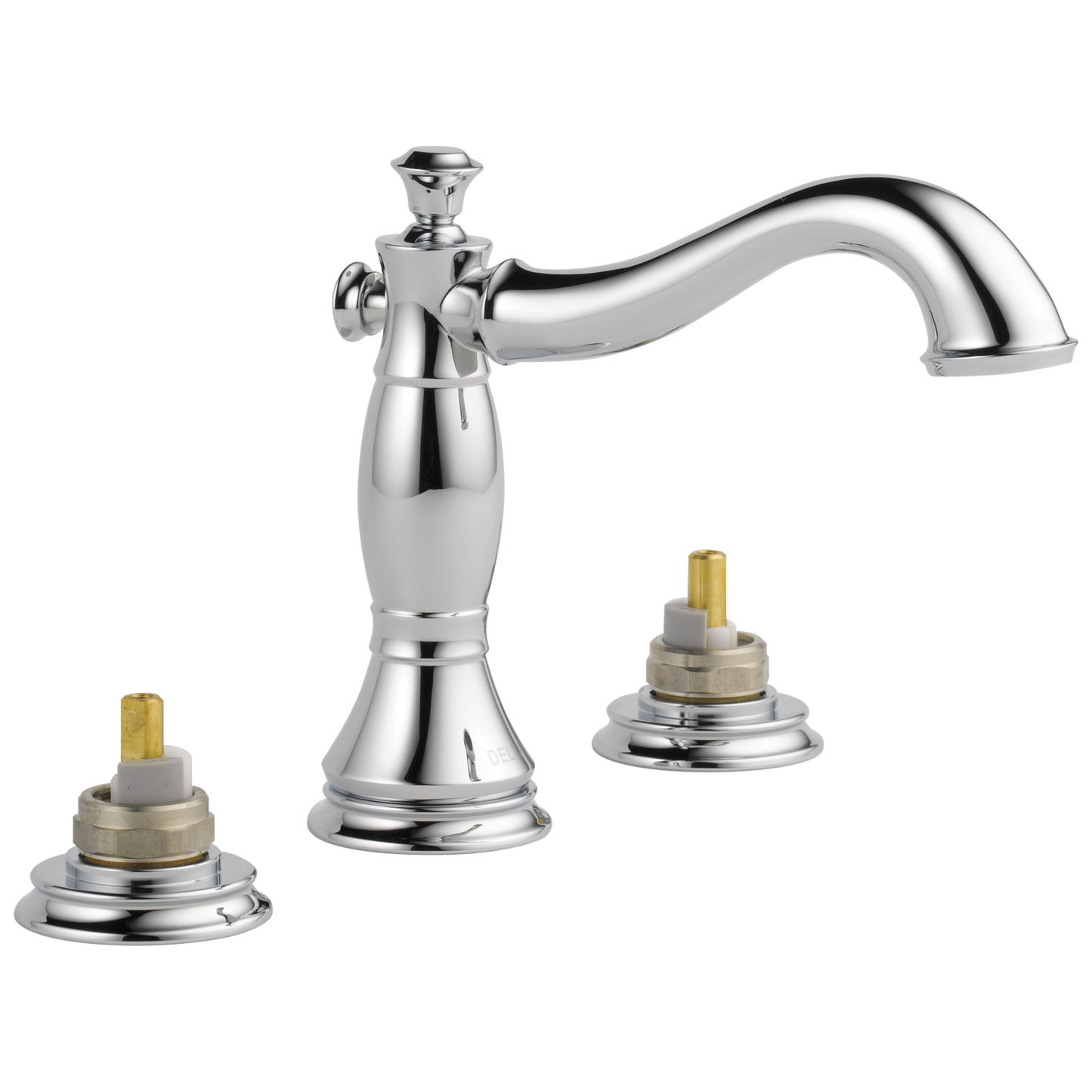 Two Handle Widespread Bathroom Faucet - Less Handles