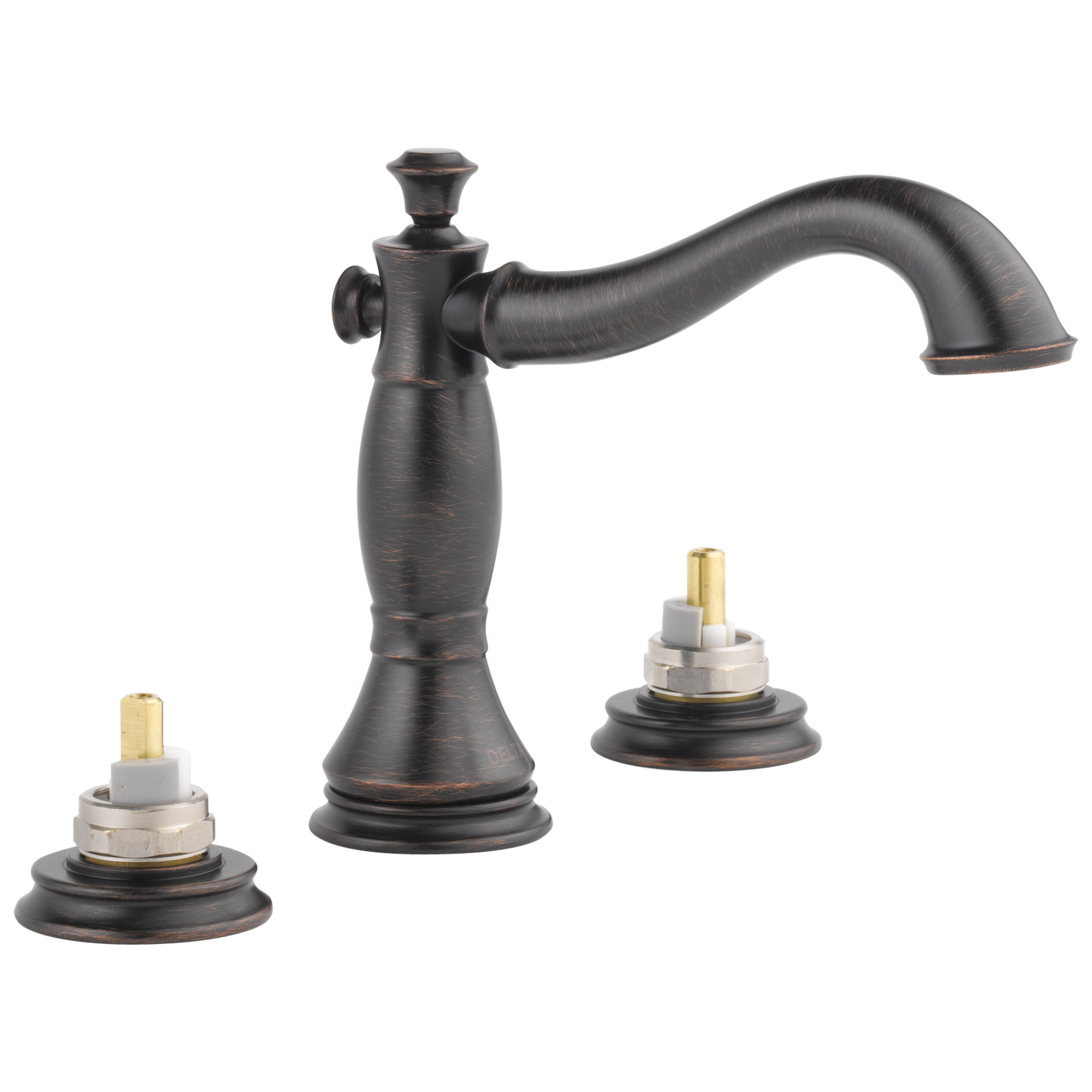 Two Handle Widespread Bathroom Faucet - Less Handles