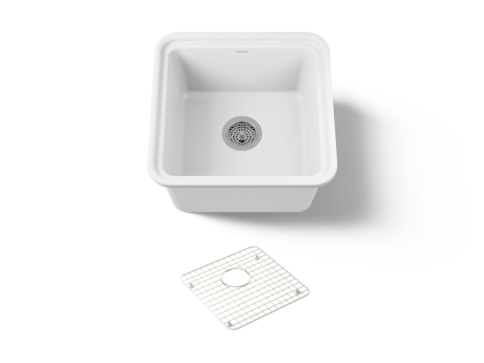 KOHLER K-36259 Audrine 18-5/8" undermount bar sink
