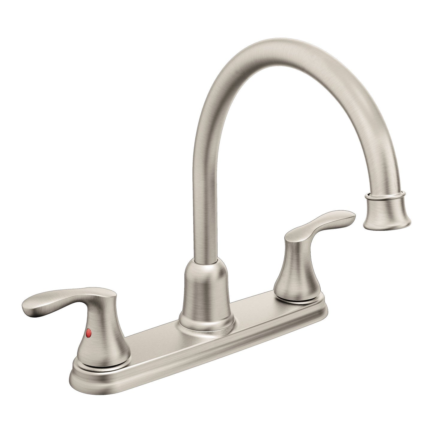 Moen Cornerstone 40617 Two-Handle High Arc Kitchen Faucet