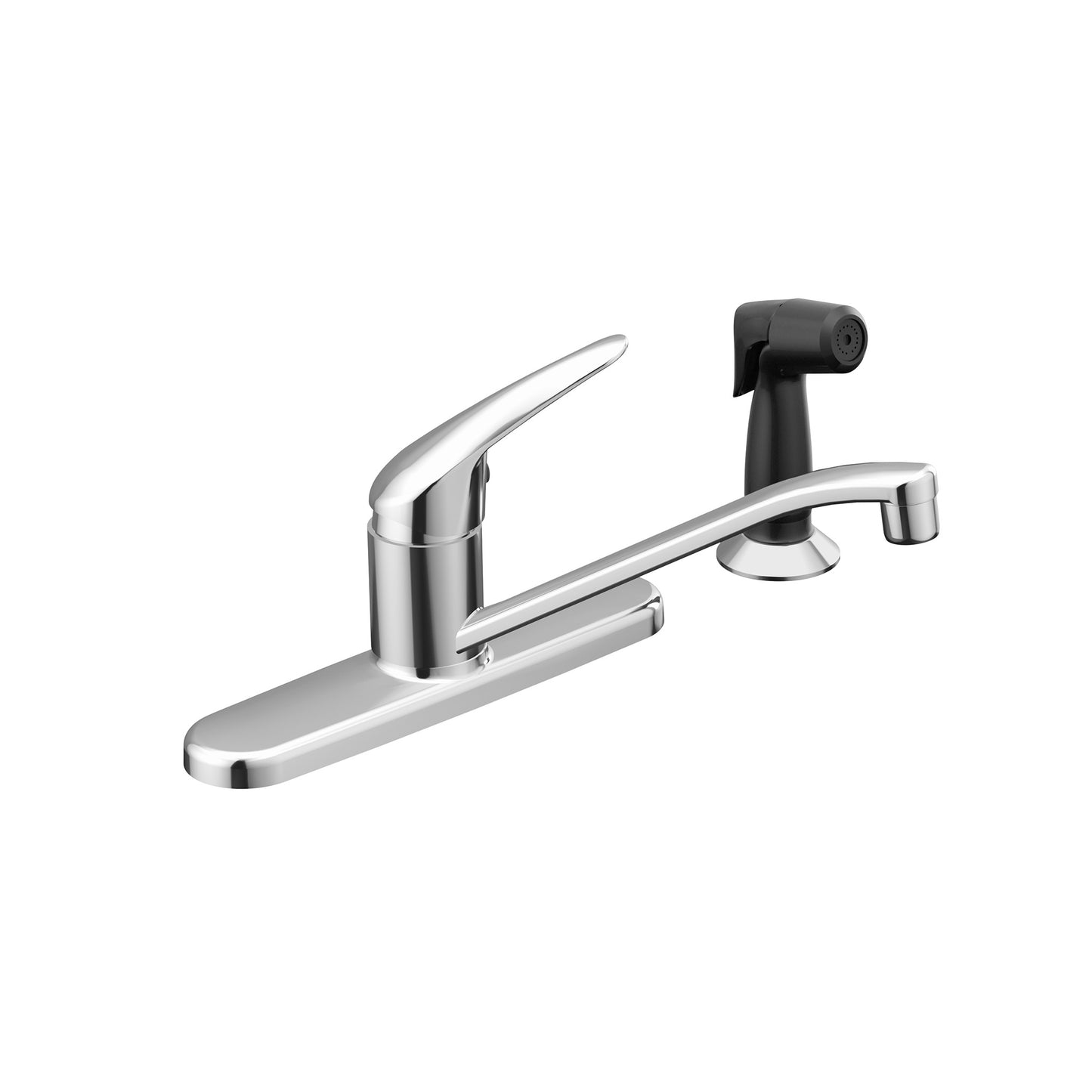 Moen Flagstone CA47513 Fstn 1H Kd W/Black Ss Chr