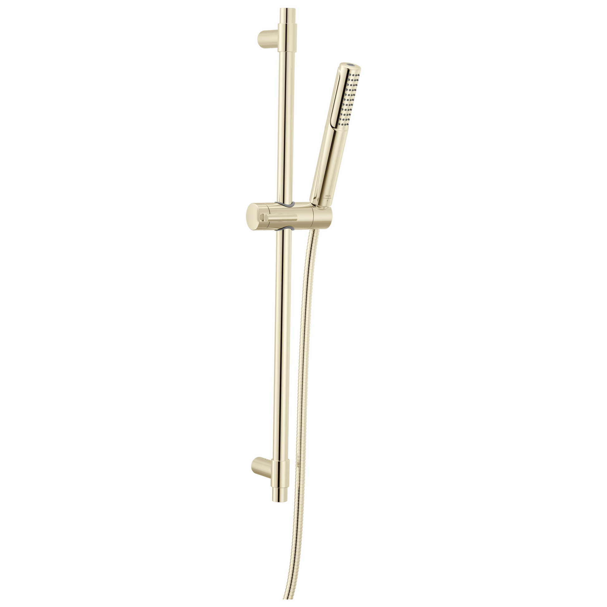 Delta Universal Showering Components 51537 2-Setting Hand Shower with ProClean Spray – Slide Bar Mount - Lumicoat Polished Nickel
