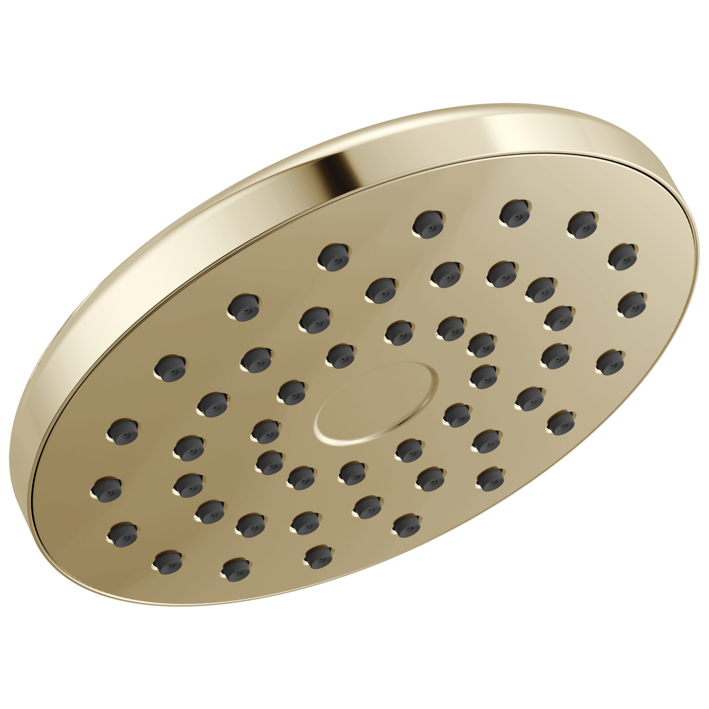 Delta Universal Showering Components 52101 PivotPro Raincan Shower Head - Lumicoat Polished Nickel