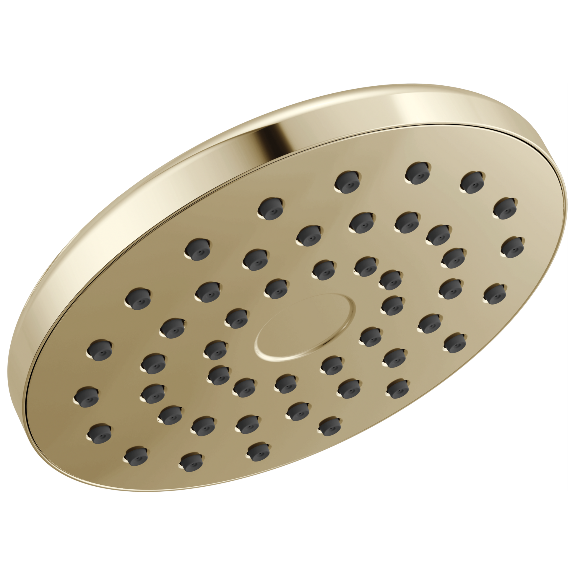 Delta Universal Showering Components 52101 PivotPro Raincan Shower Head - Lumicoat Polished Nickel
