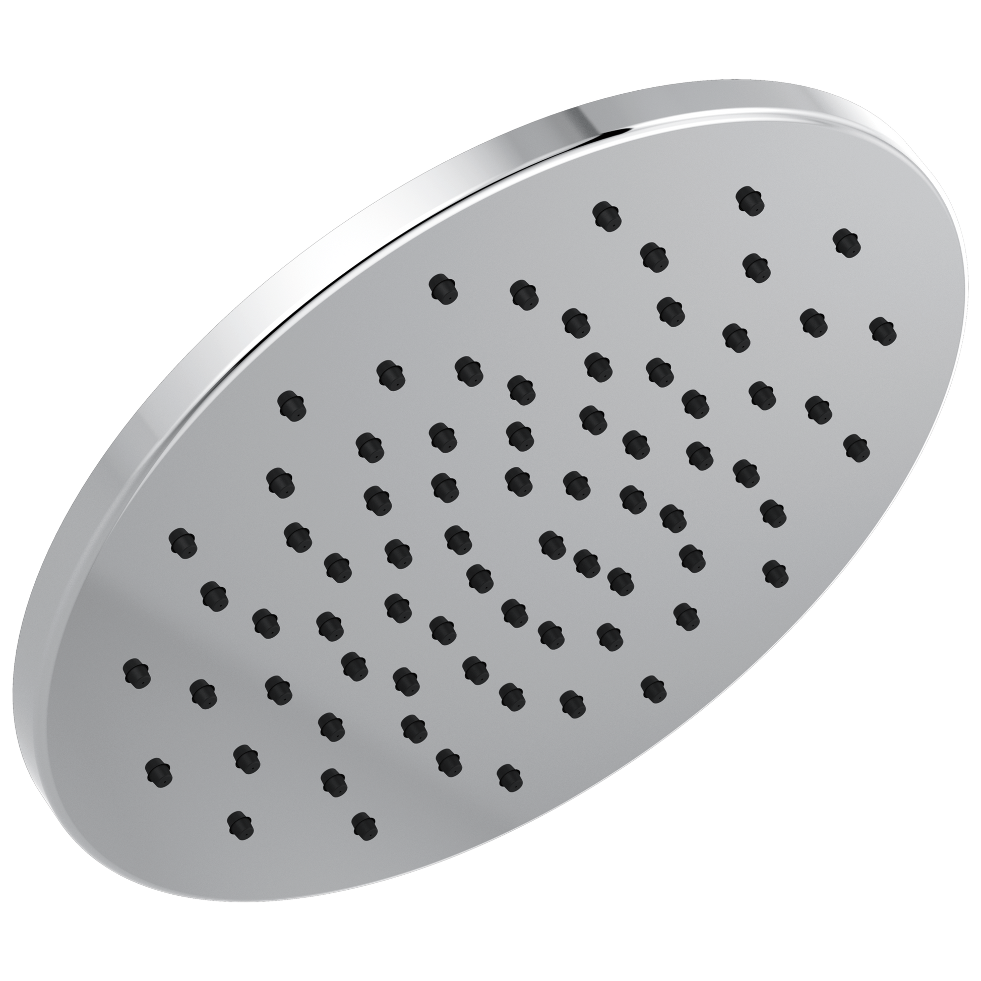 Single-Setting Metal Raincan Shower Head