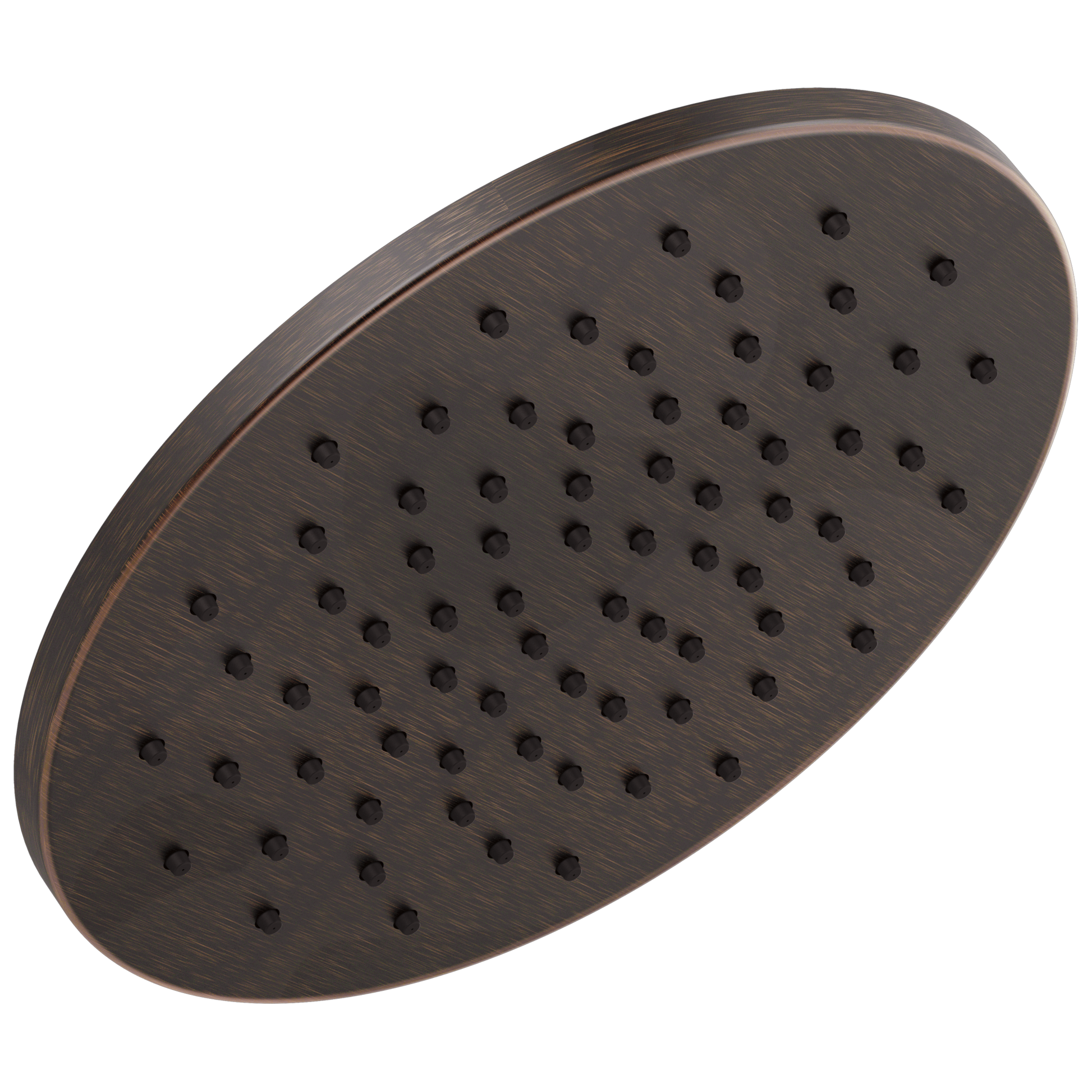 Single-Setting Metal Raincan Shower Head