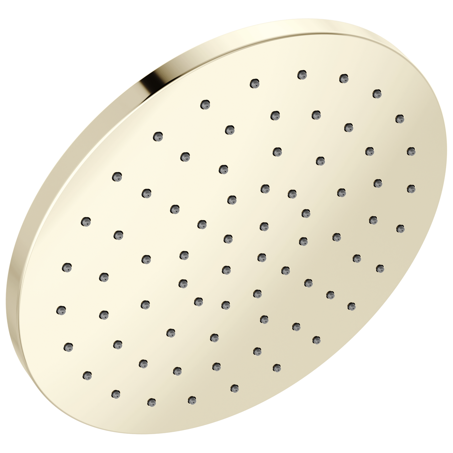 Delta Universal Showering Components 52162 10" Single-Function Raincan Shower Head - Lumicoat Polished Nickel