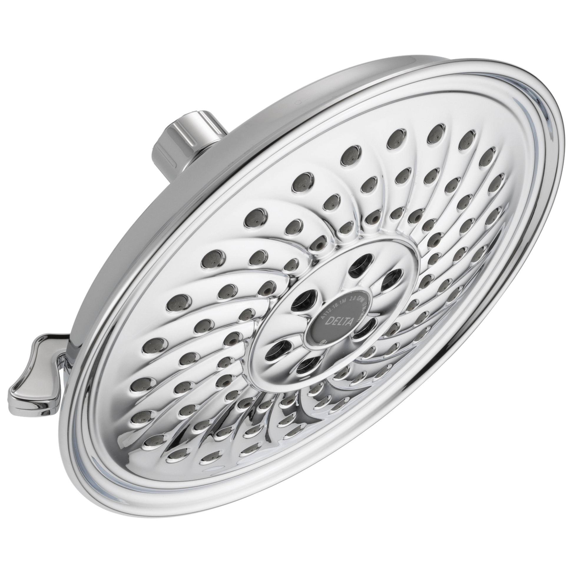 Delta Universal Showering Components 52687 H2OKINETIC 3-Setting Raincan Shower Head - Chrome
