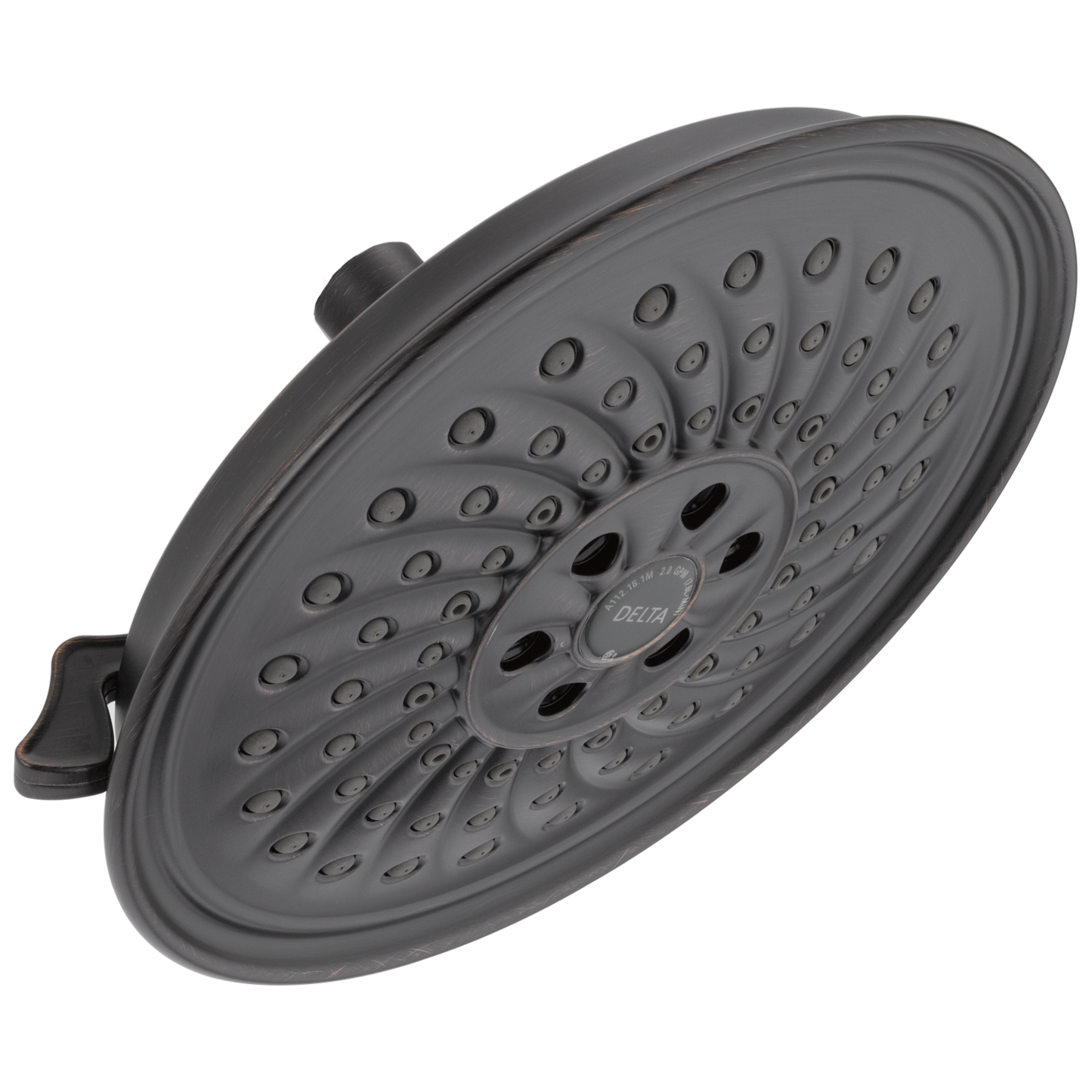 Delta Universal Showering Components 52687 H2OKINETIC 3-Setting Raincan Shower Head - Venetian Bronze