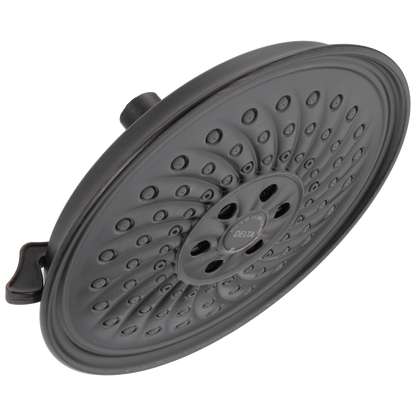 Delta Universal Showering Components 52687 H2OKINETIC 3-Setting Raincan Shower Head - Venetian Bronze