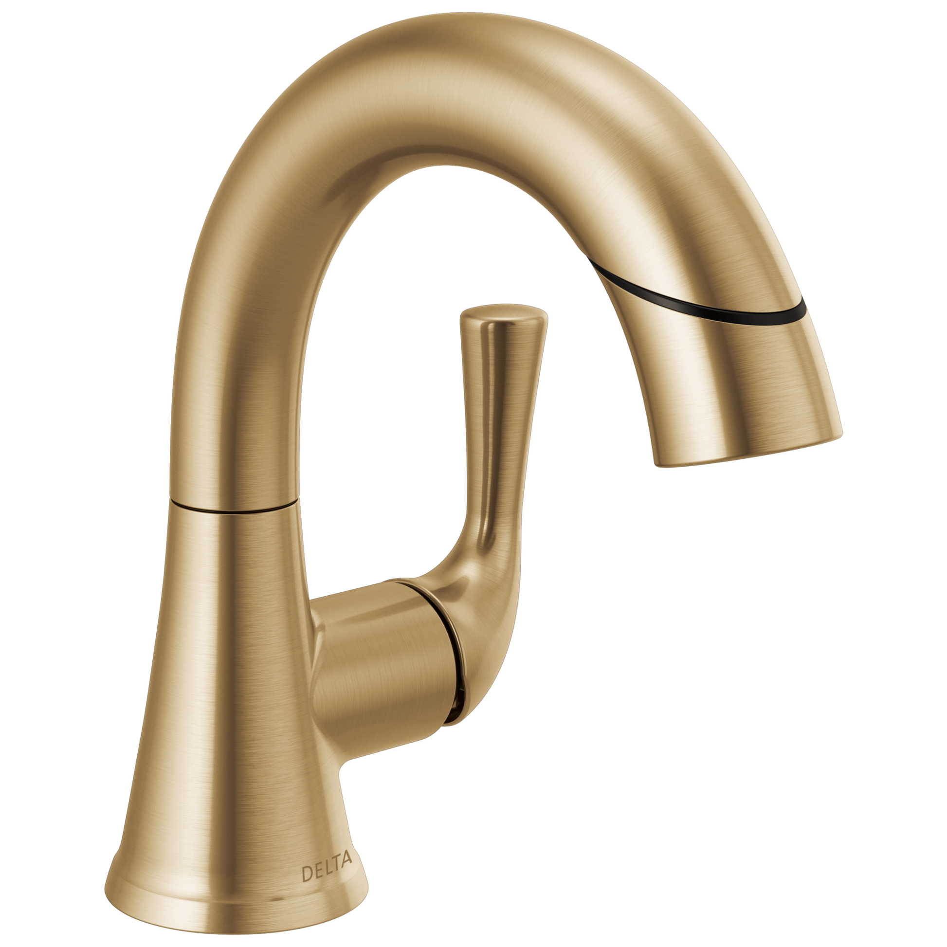 Single Handle Pull-Down Bathroom Faucet