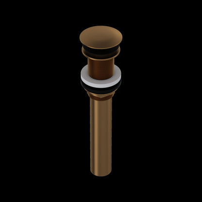 ROHL 5445 Push Drain Without Overflow