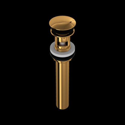 ROHL 5447 Push Drain With Overflow