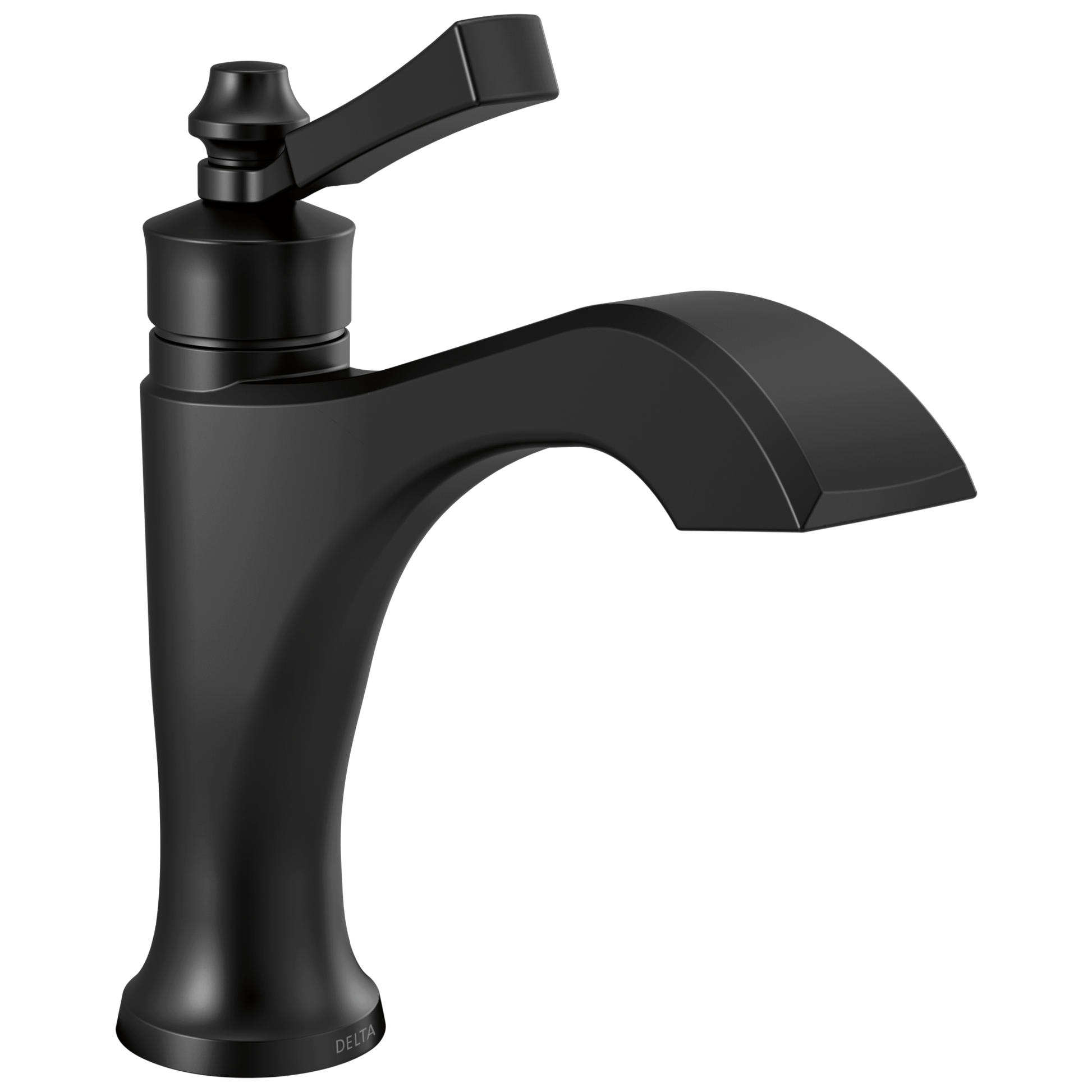 Delta Dorval 557-BLMPU Single Handle Bathroom Faucet - Matte Black
