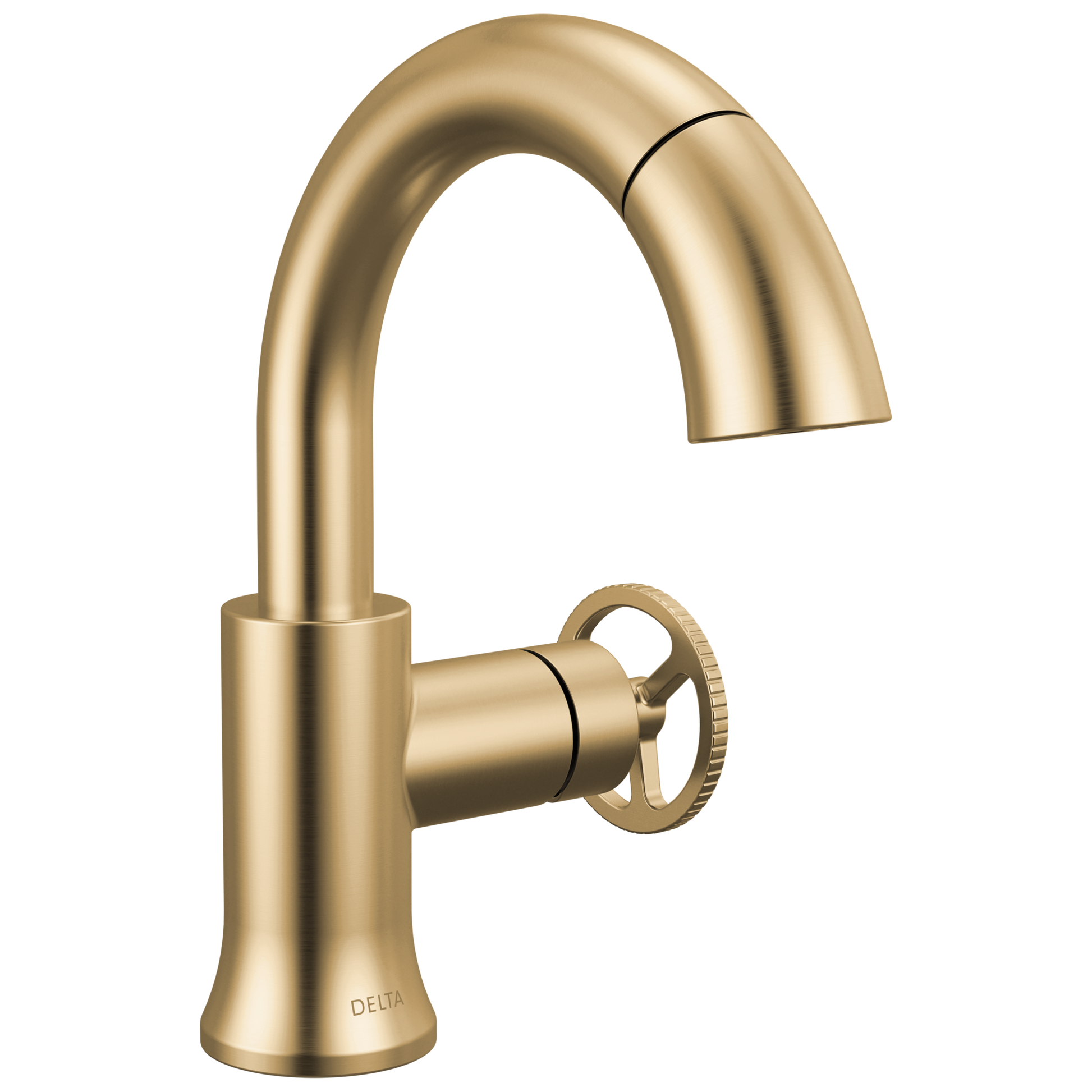 Delta Trinsic 558HAR Single Handle Pull-Down Bathroom Faucet - Champagne Bronze