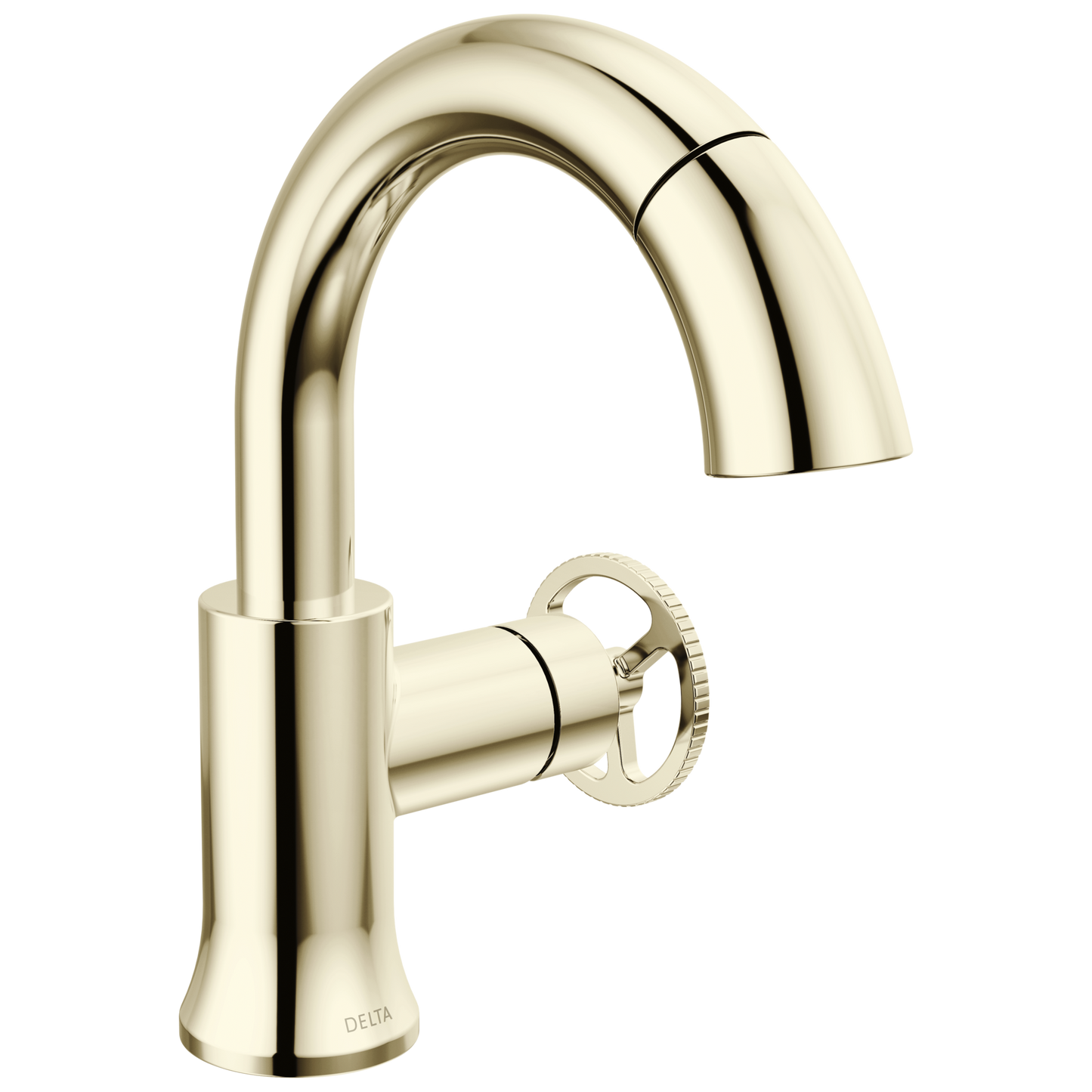 Delta Trinsic 558HAR Single Handle Pull-Down Bathroom Faucet - Polished Nickel