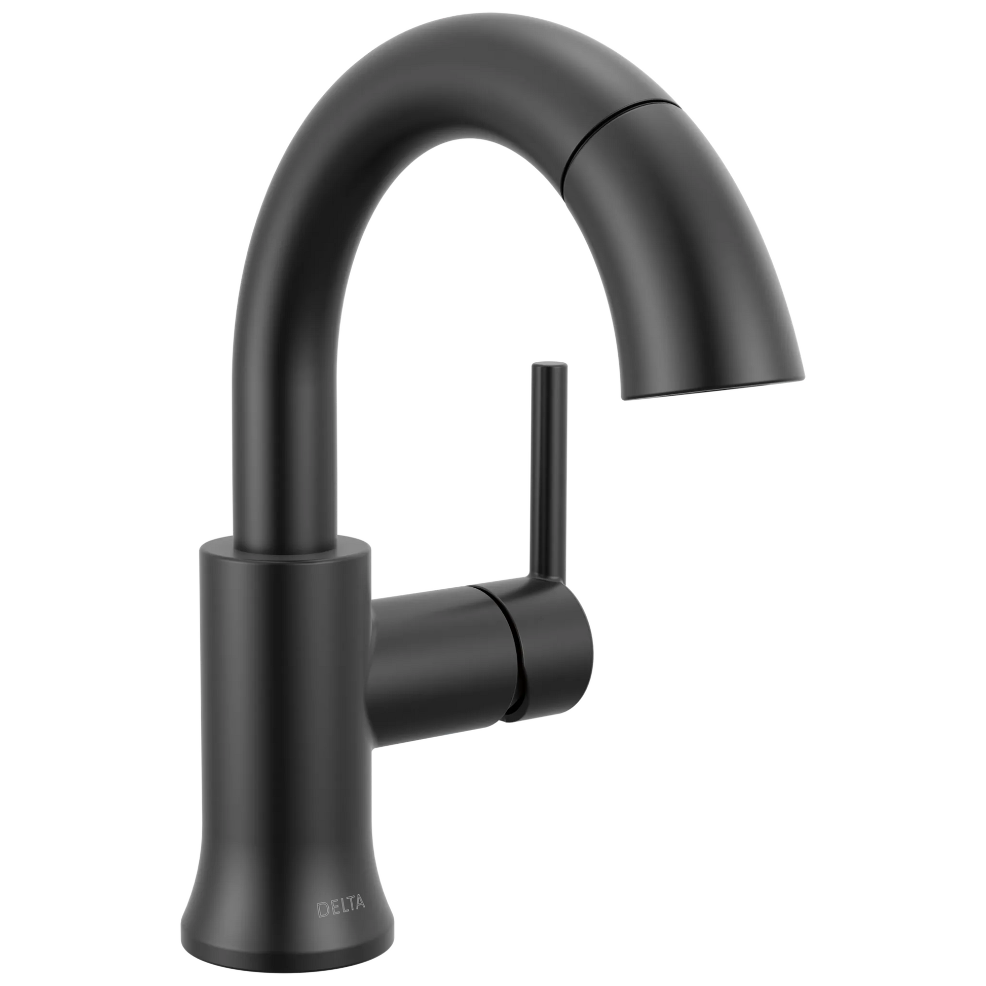 Delta Trinsic 559HAR Single Handle Pull-Down Bathroom Faucet - Matte Black