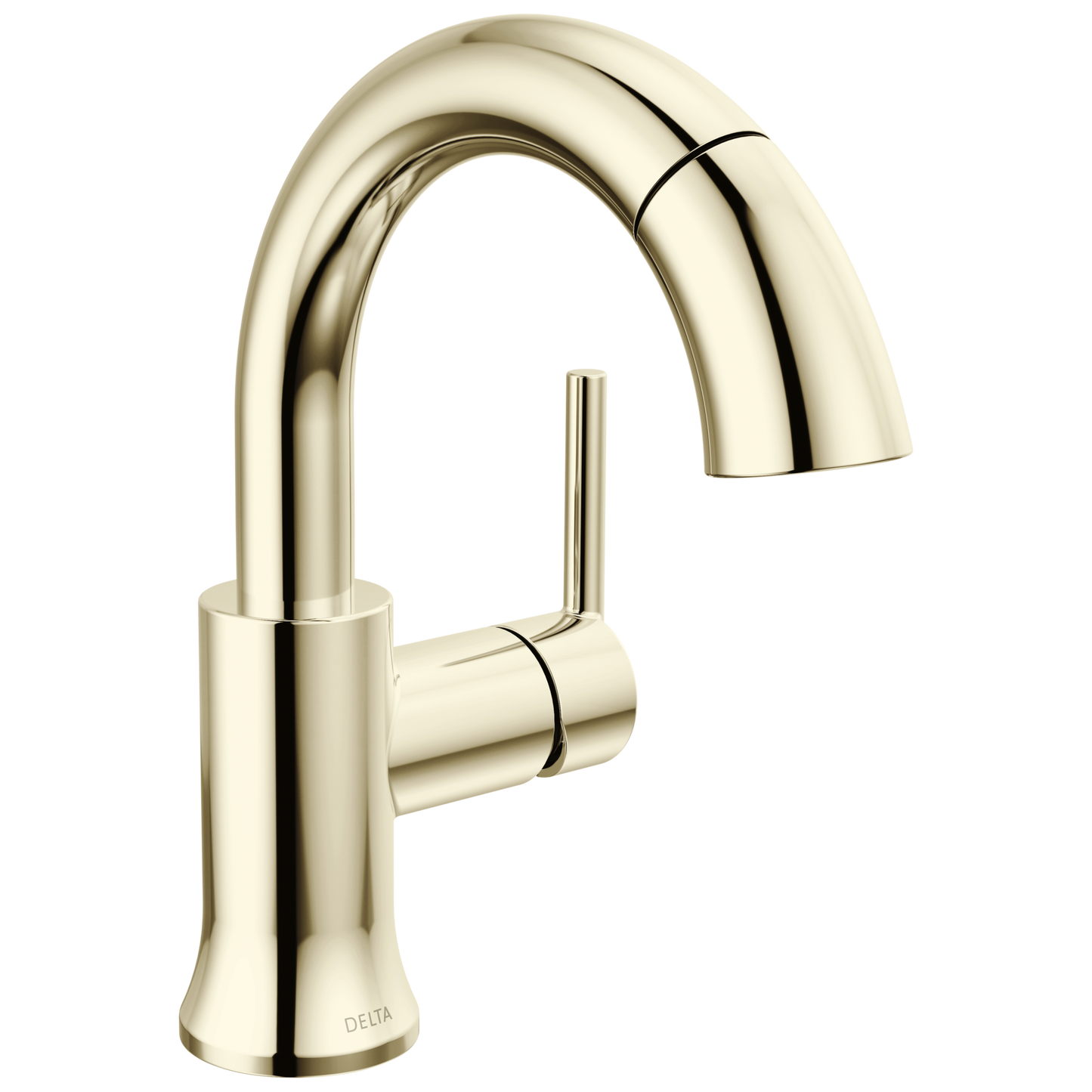 Delta Trinsic 559HAR Single Handle Pull-Down Bathroom Faucet - Polished Nickel