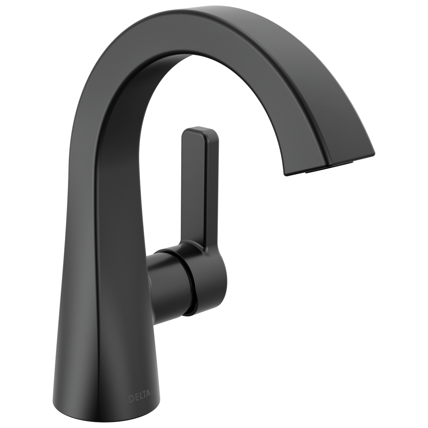 Delta Lineax 562SH Single Handle Bathroom Faucet - Matte Black
