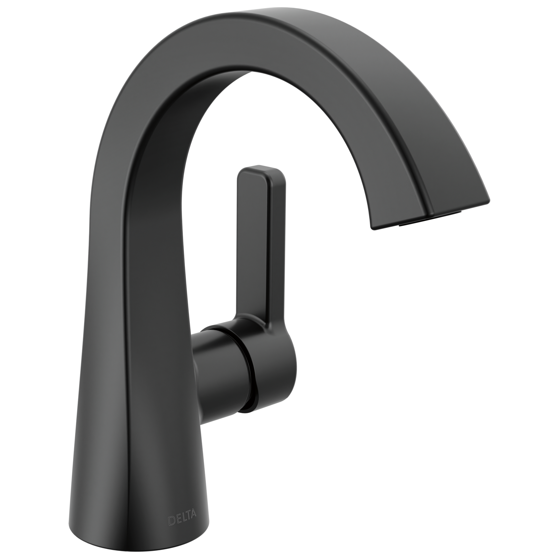 Delta Lineax 562SH Single Handle Bathroom Faucet - Matte Black