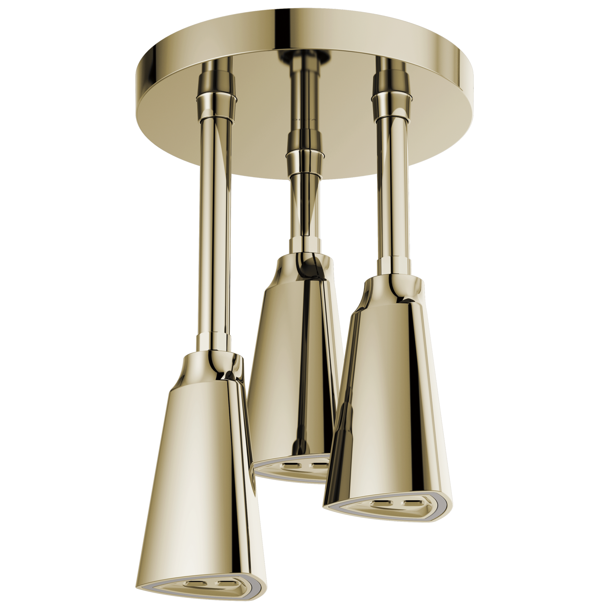 H2OKINETIC Pendant Raincan Shower Head with LED Light