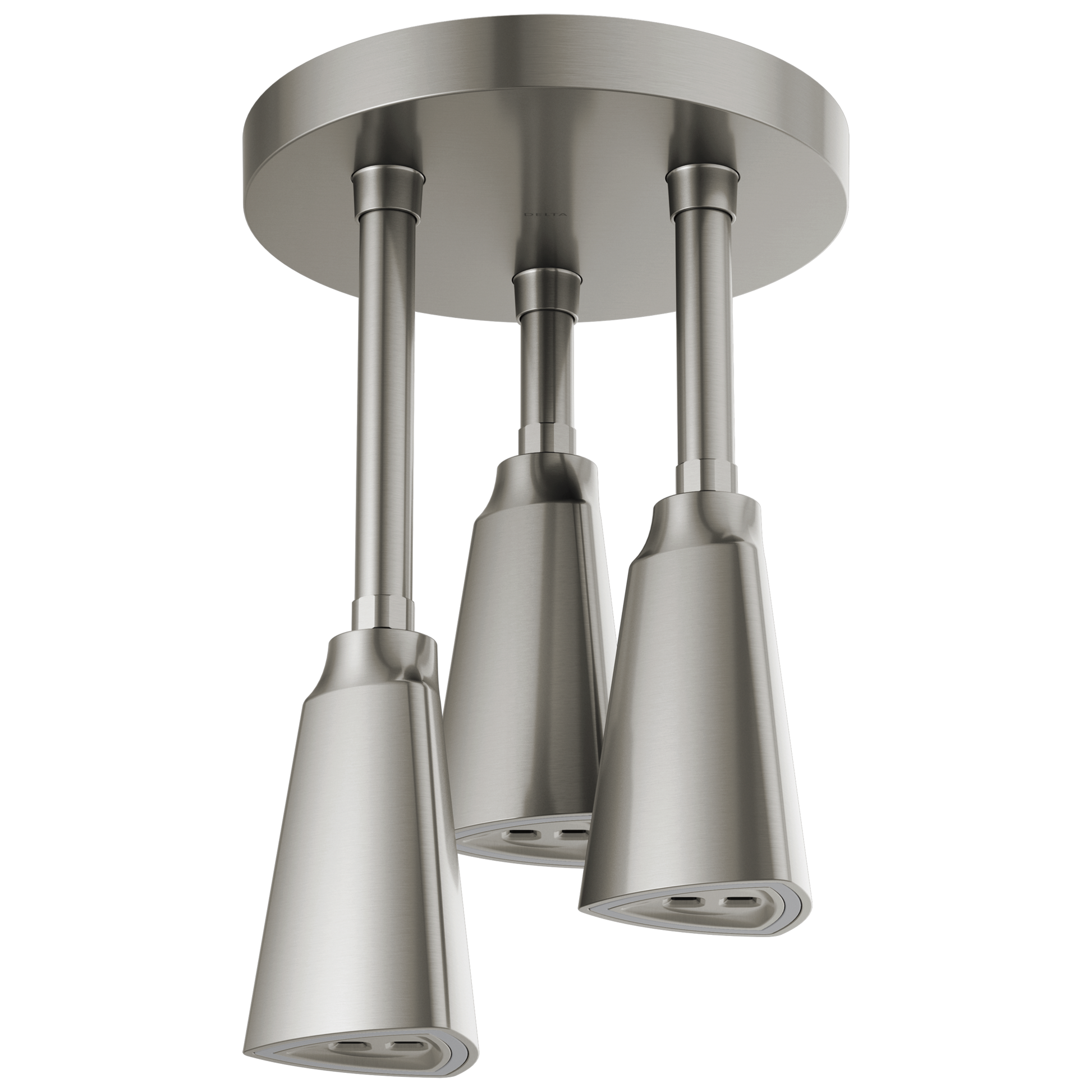 H2OKINETIC Pendant Raincan Shower Head with LED Light