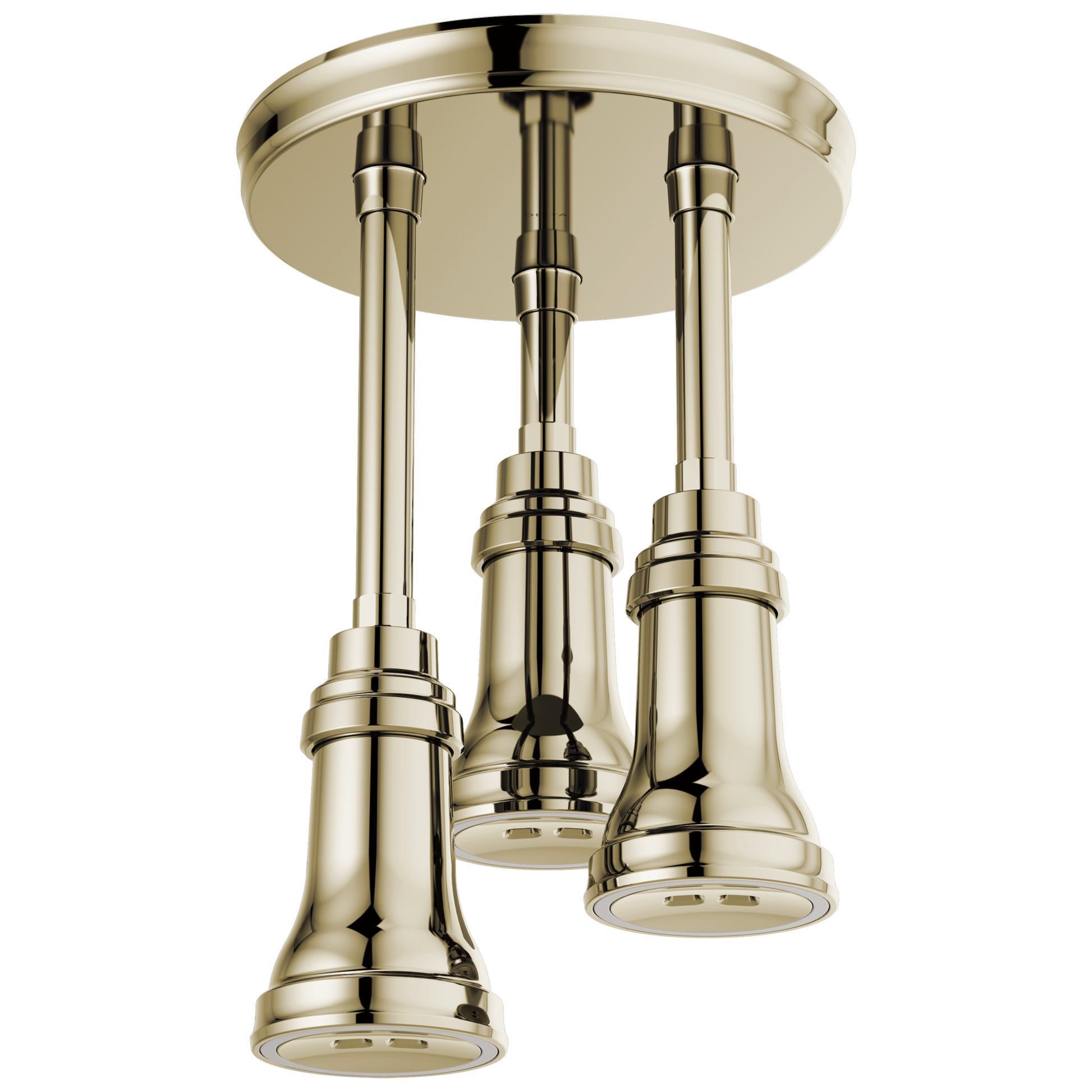 H2OKINETIC Pendant Raincan Shower Head with LED Light