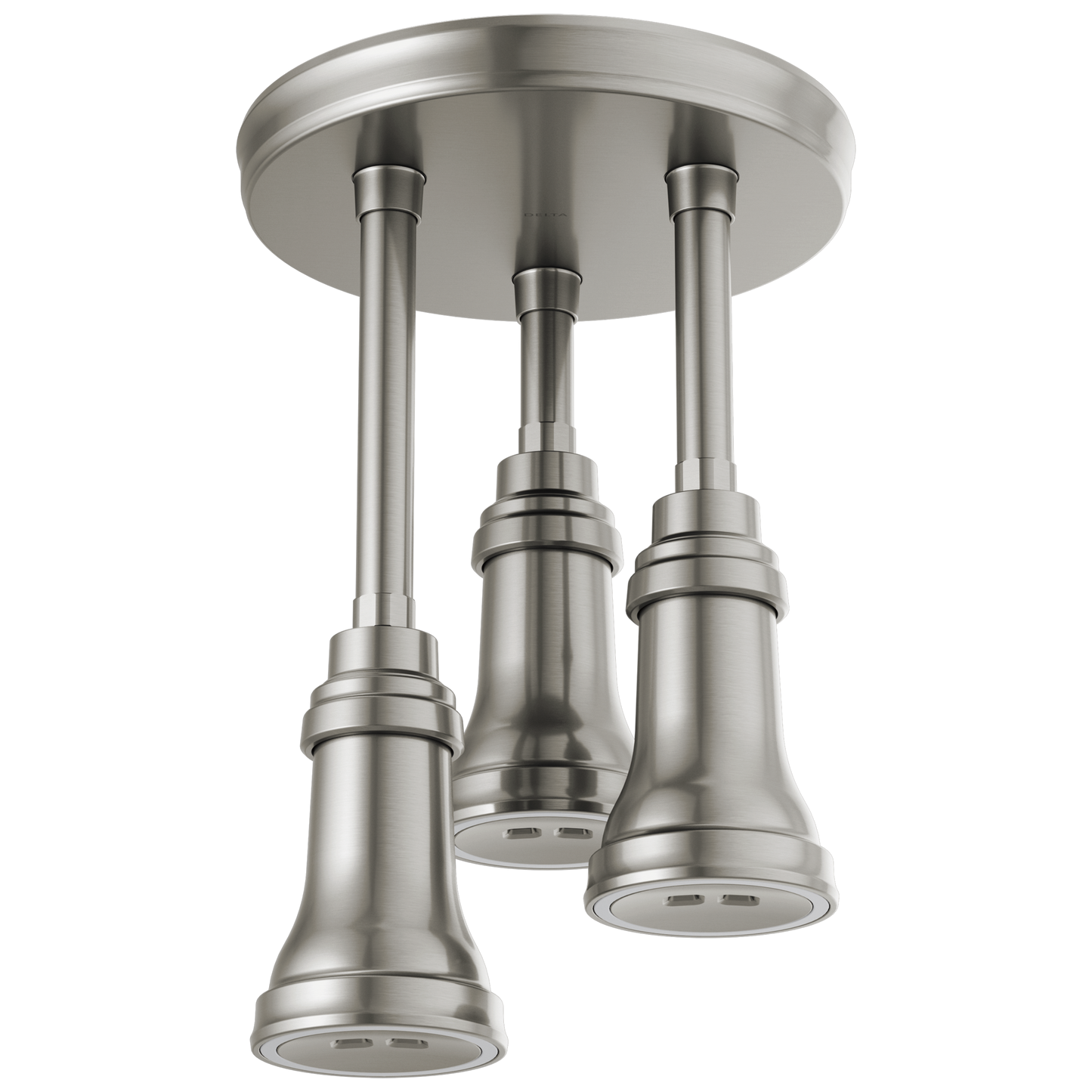 H2OKINETIC Pendant Raincan Shower Head with LED Light