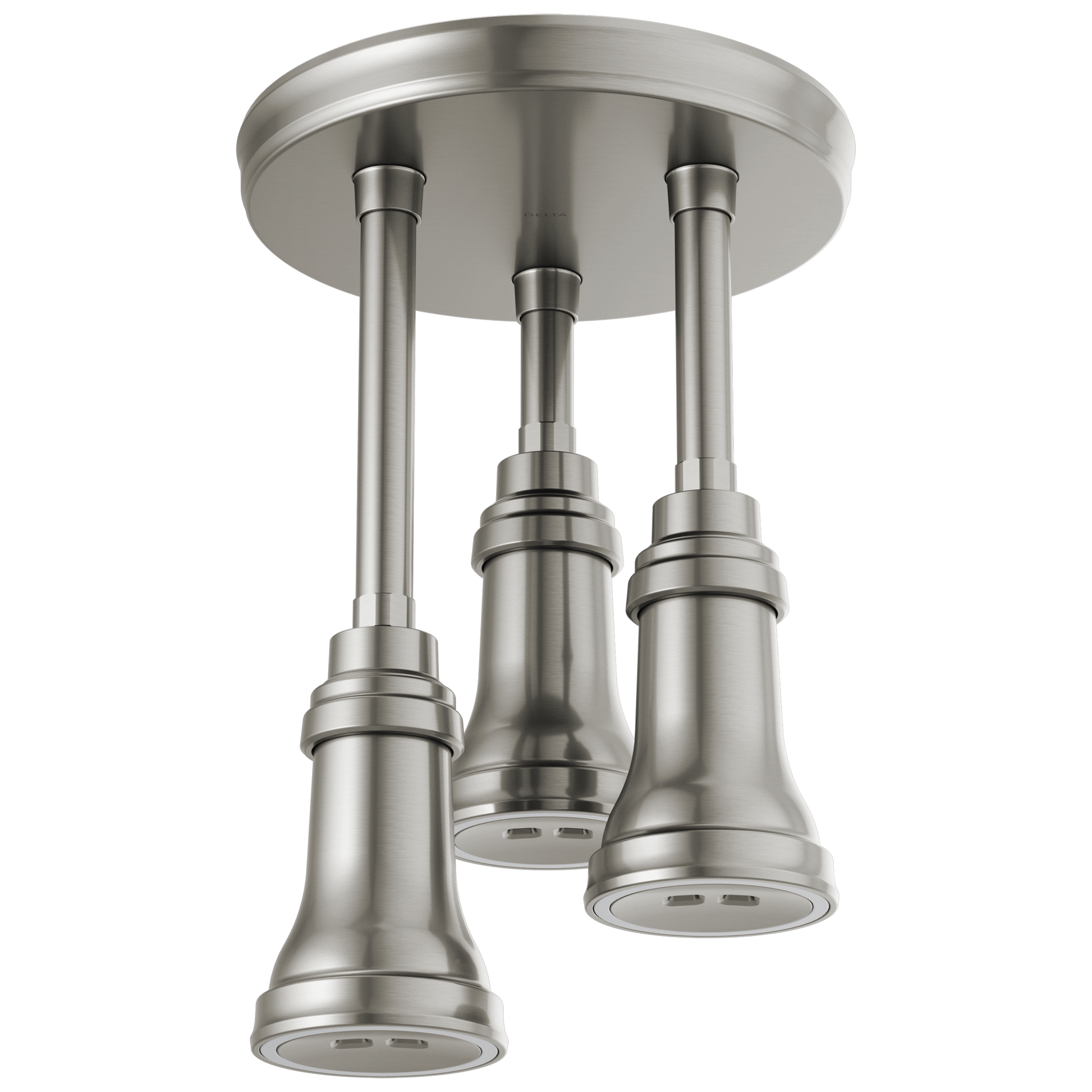 H2OKINETIC Pendant Raincan Shower Head with LED Light