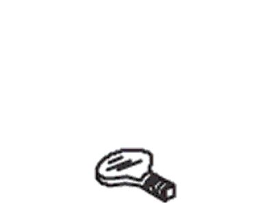 KOHLER K-57422 Screw, Thumb, .250 - 20 X .50