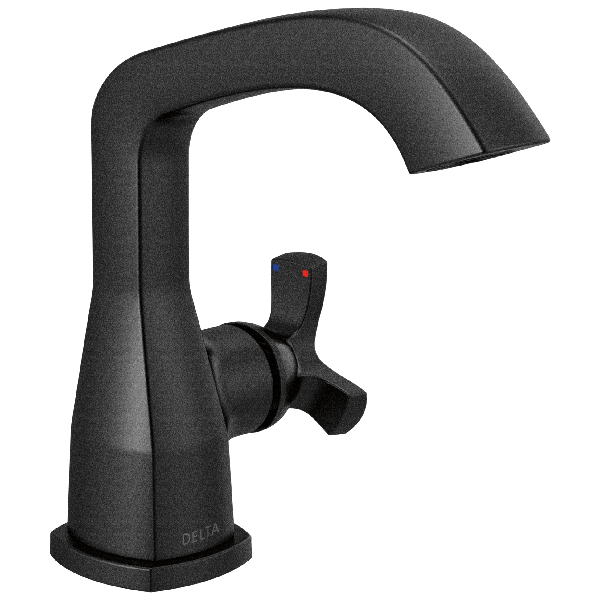 Delta Stryke 5766 Single Handle Bathroom Faucet - Matte Black