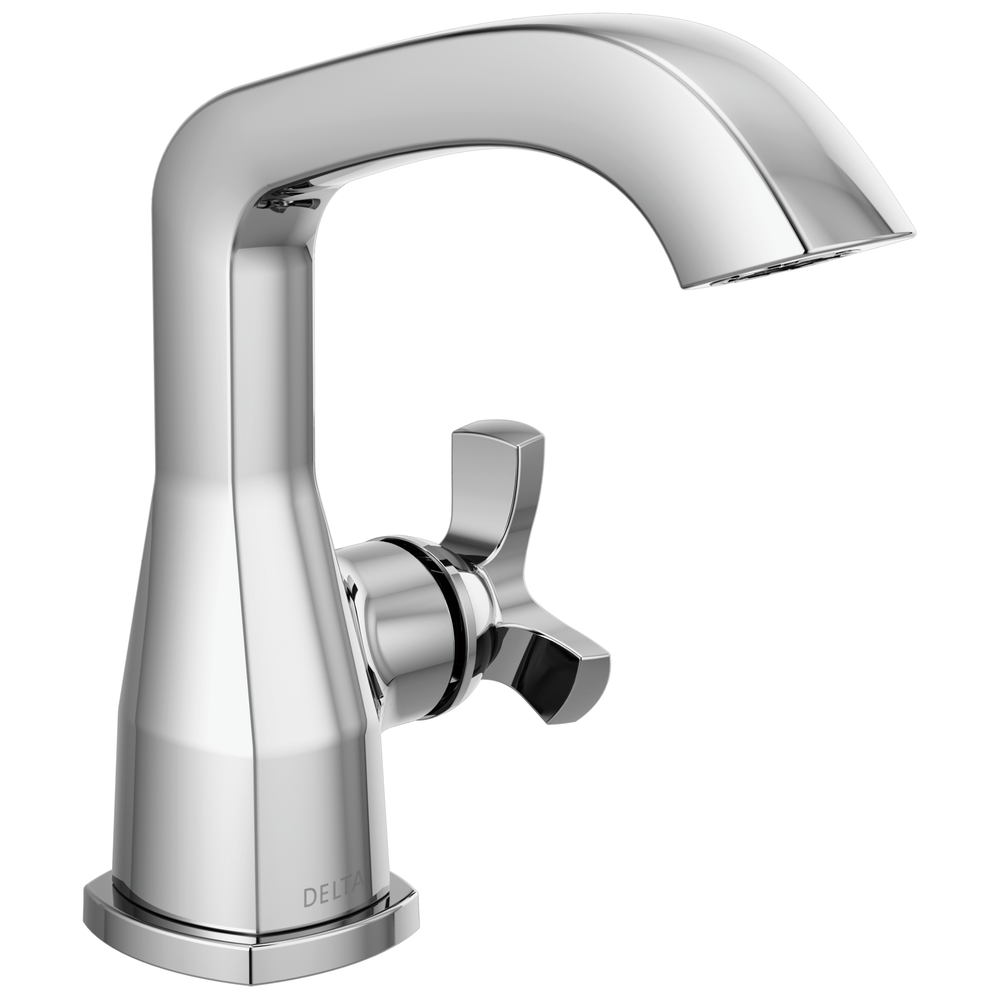 Delta Stryke 5766 Single Handle Bathroom Faucet - Lumicoat Chrome