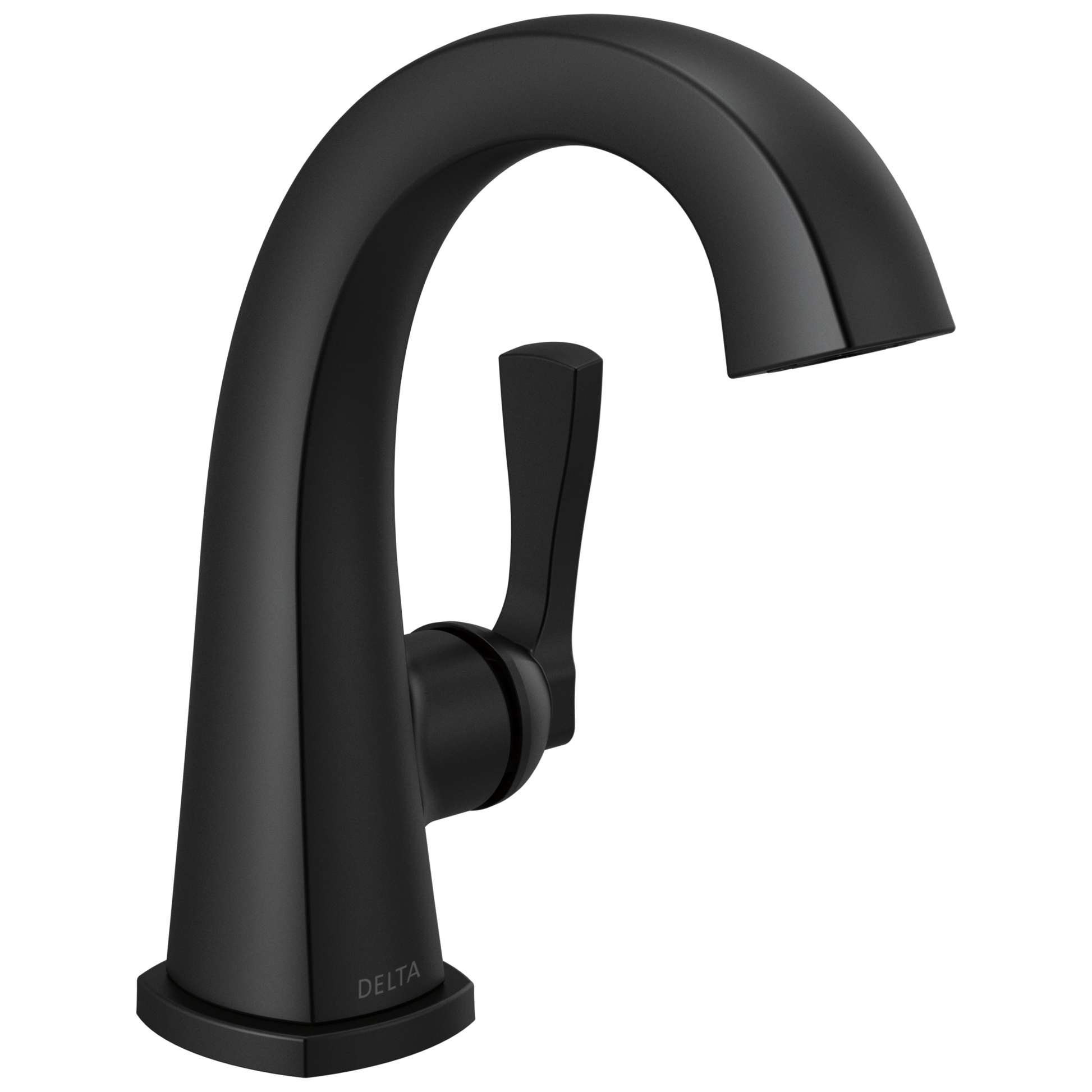 Delta Stryke 577 Single Handle Bathroom Faucet - Matte Black