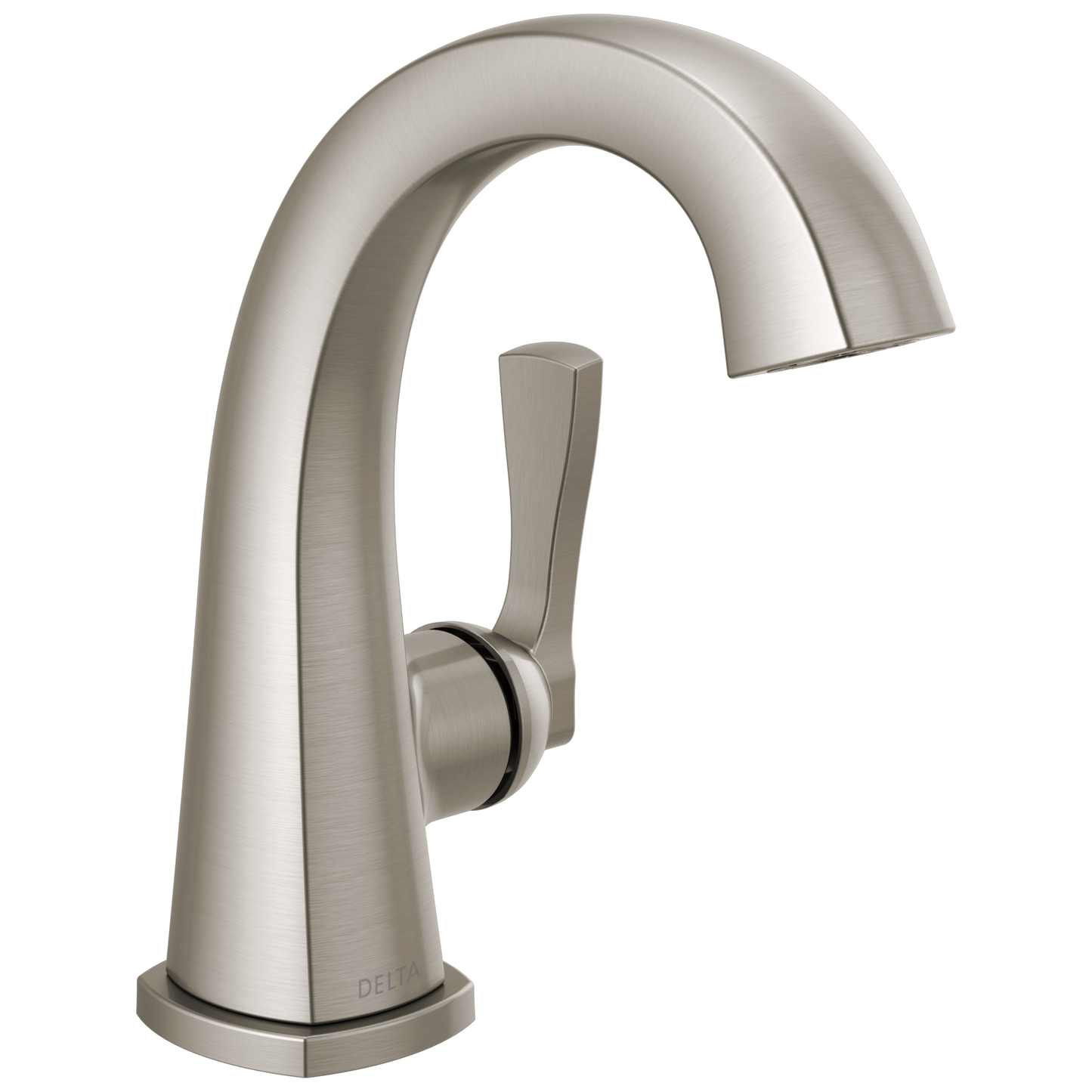 Delta Stryke 577 Single Handle Bathroom Faucet - Lumicoat Stainless