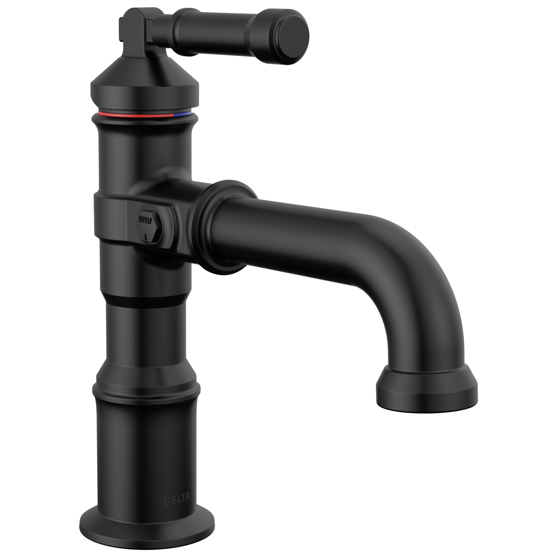 Delta Broderick 584 Single Handle Bathroom Faucet - Matte Black