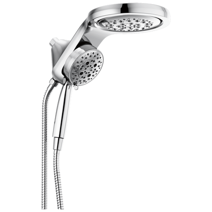 Delta Universal Showering Components: HydroRain H2OKinetic5-Setting Two-in-One Shower Head