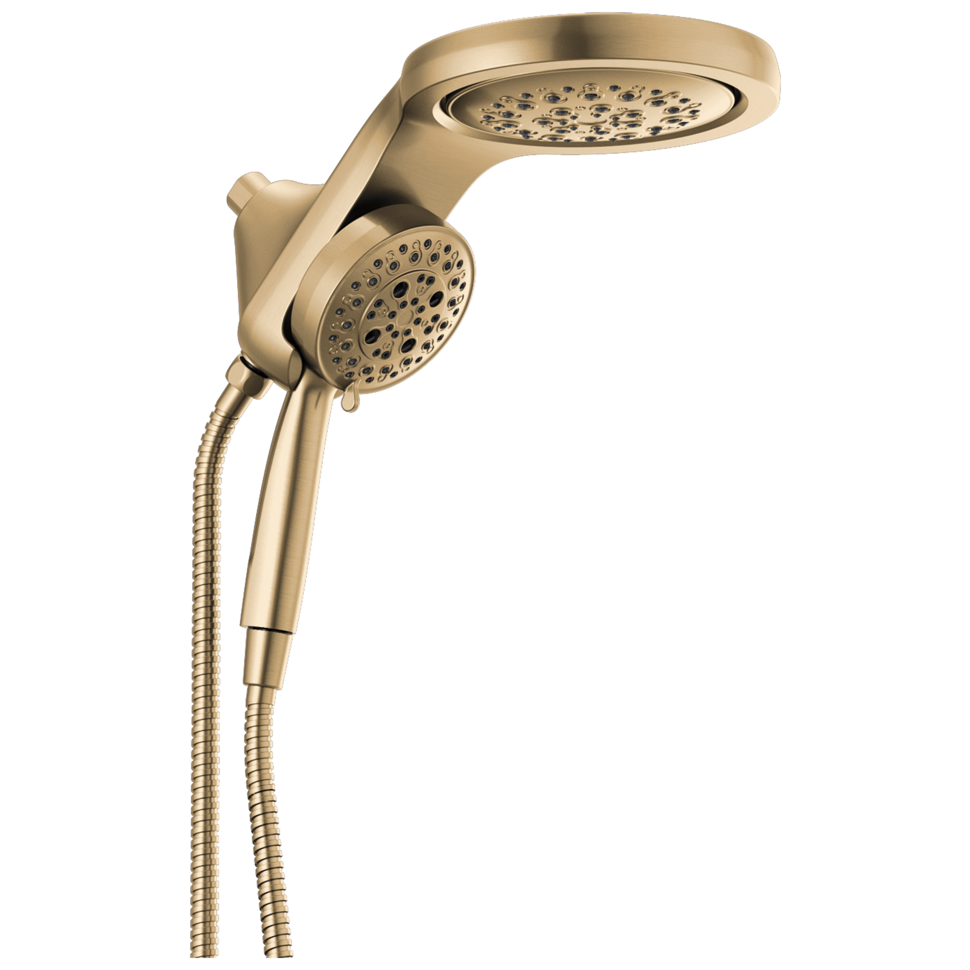 Delta Universal Showering Components: HydroRain H2OKinetic5-Setting Two-in-One Shower Head