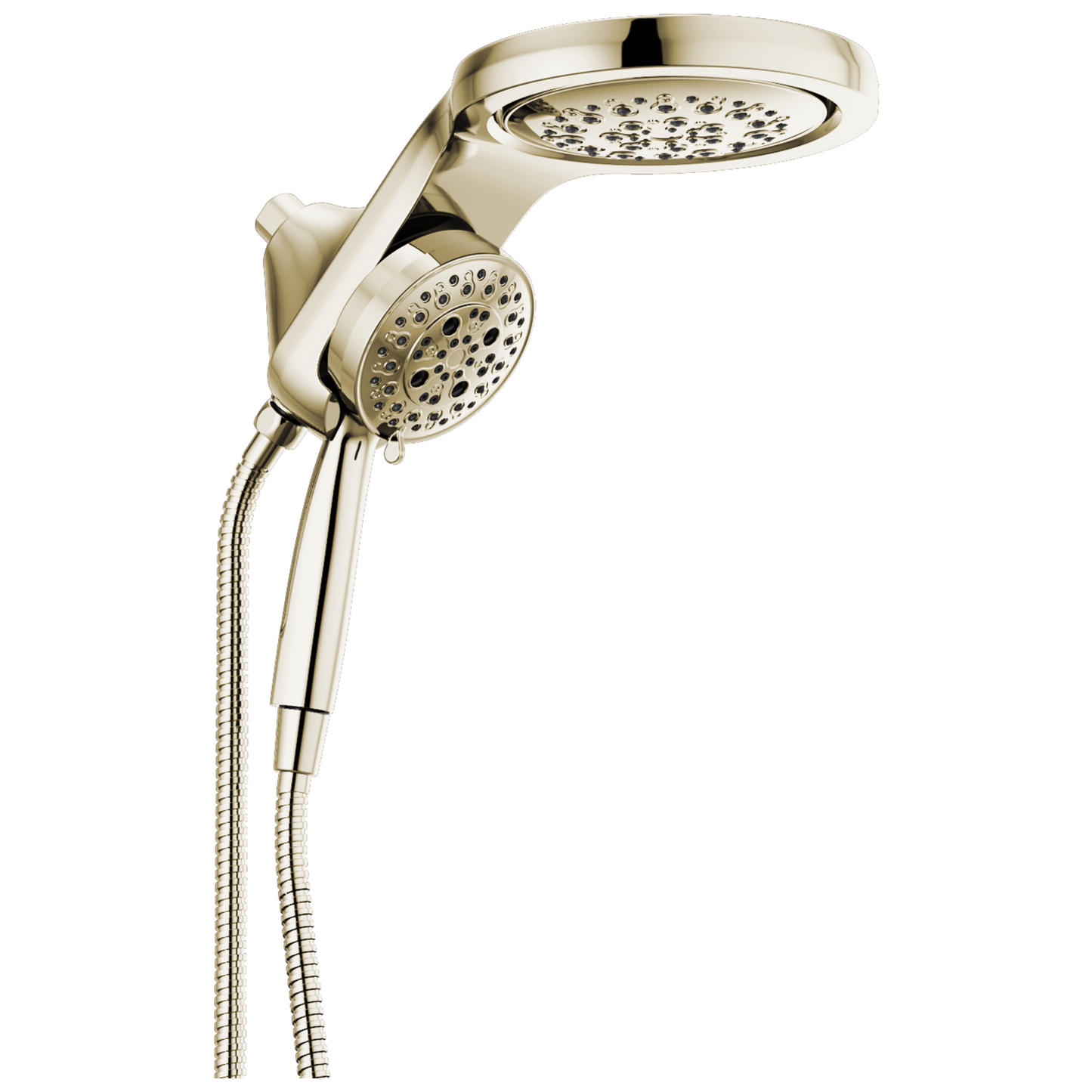 Delta Universal Showering Components: HydroRain H2OKinetic5-Setting Two-in-One Shower Head