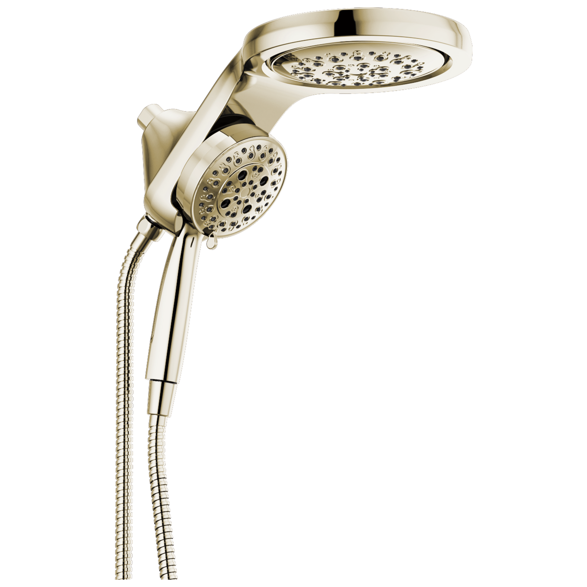 Delta Universal Showering Components: HydroRain H2OKinetic5-Setting Two-in-One Shower Head