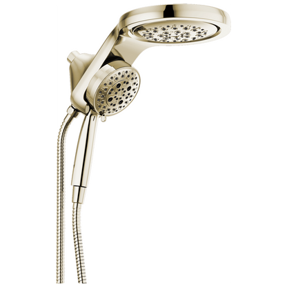 Delta Universal Showering Components: HydroRain H2OKinetic5-Setting Two-in-One Shower Head