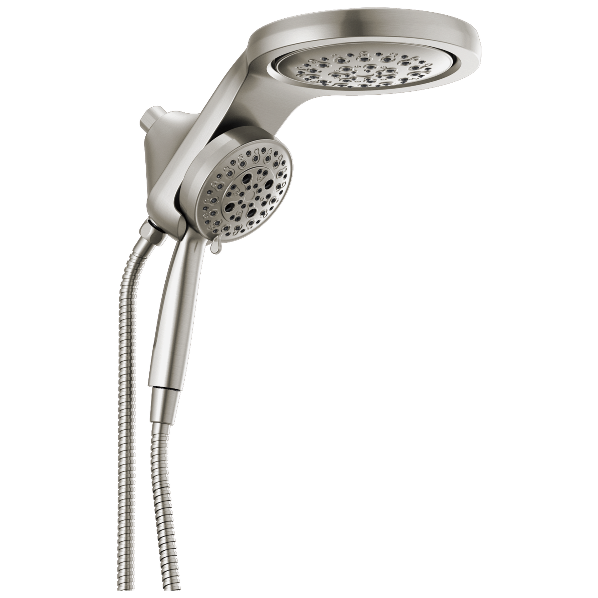 Delta Universal Showering Components: HydroRain H2OKinetic5-Setting Two-in-One Shower Head