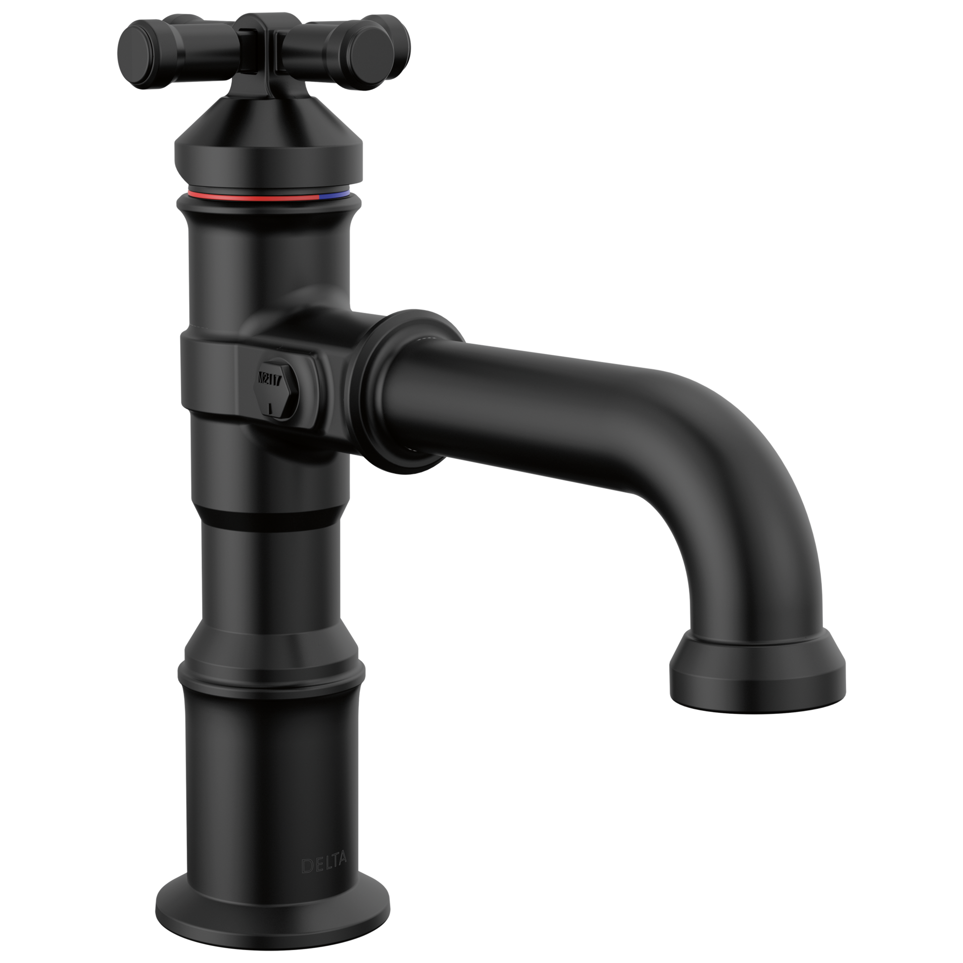 Delta Broderick 587 Single Handle Bathroom Faucet - Matte Black