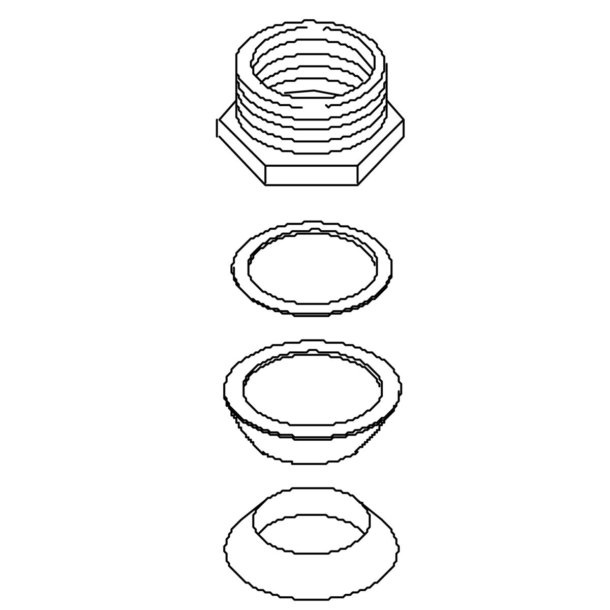 KOHLER K-59615 Hardware Kit