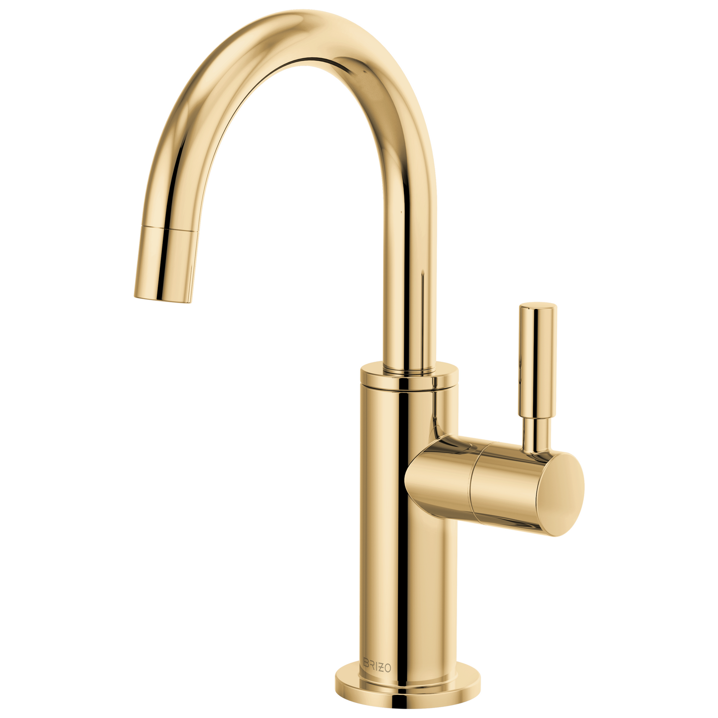 Brizo Odin 61320LF-C Beverage Faucet with Arc Spout - Polished Gold